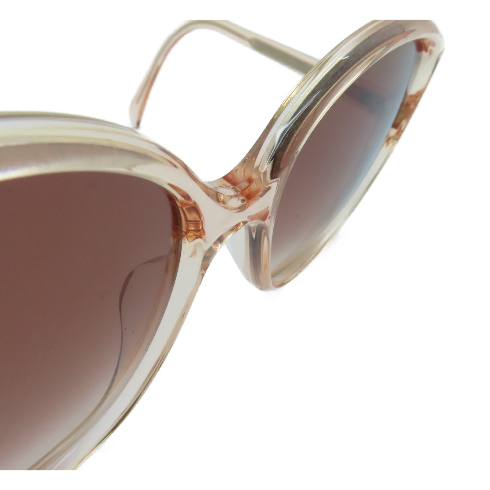 CELINE 【激減優惠】PVC Sunglasses銀扣太陽眼鏡啡色/粉紅色