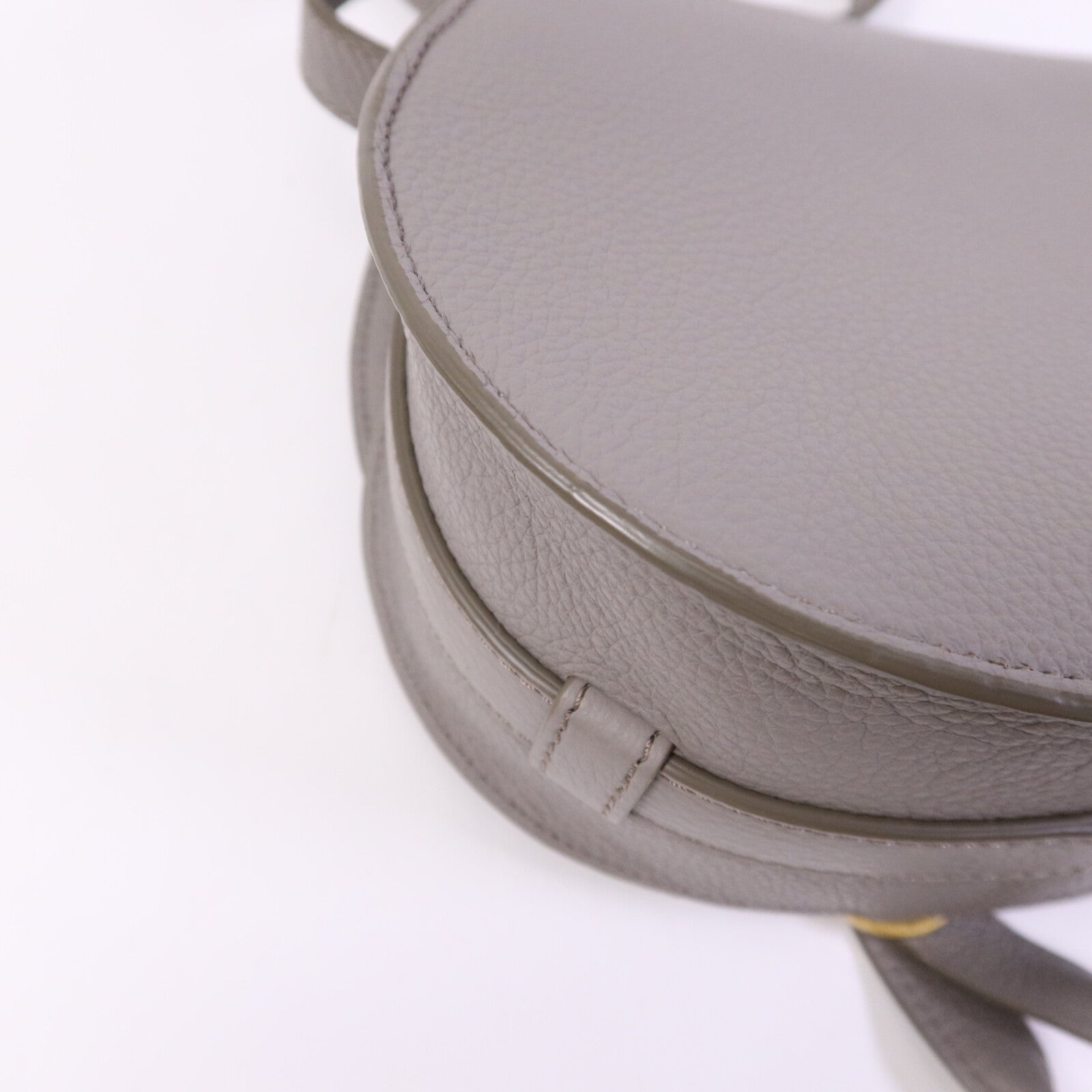 Chloe 牛皮皮革Marcie Small Saddle金扣肩背袋