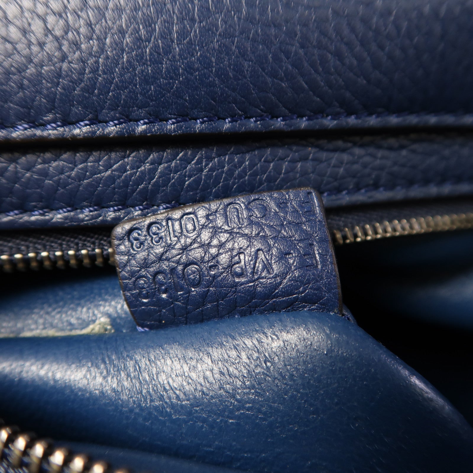 CELINE 牛皮皮革Trapeze銀扣手挽肩背兩用袋