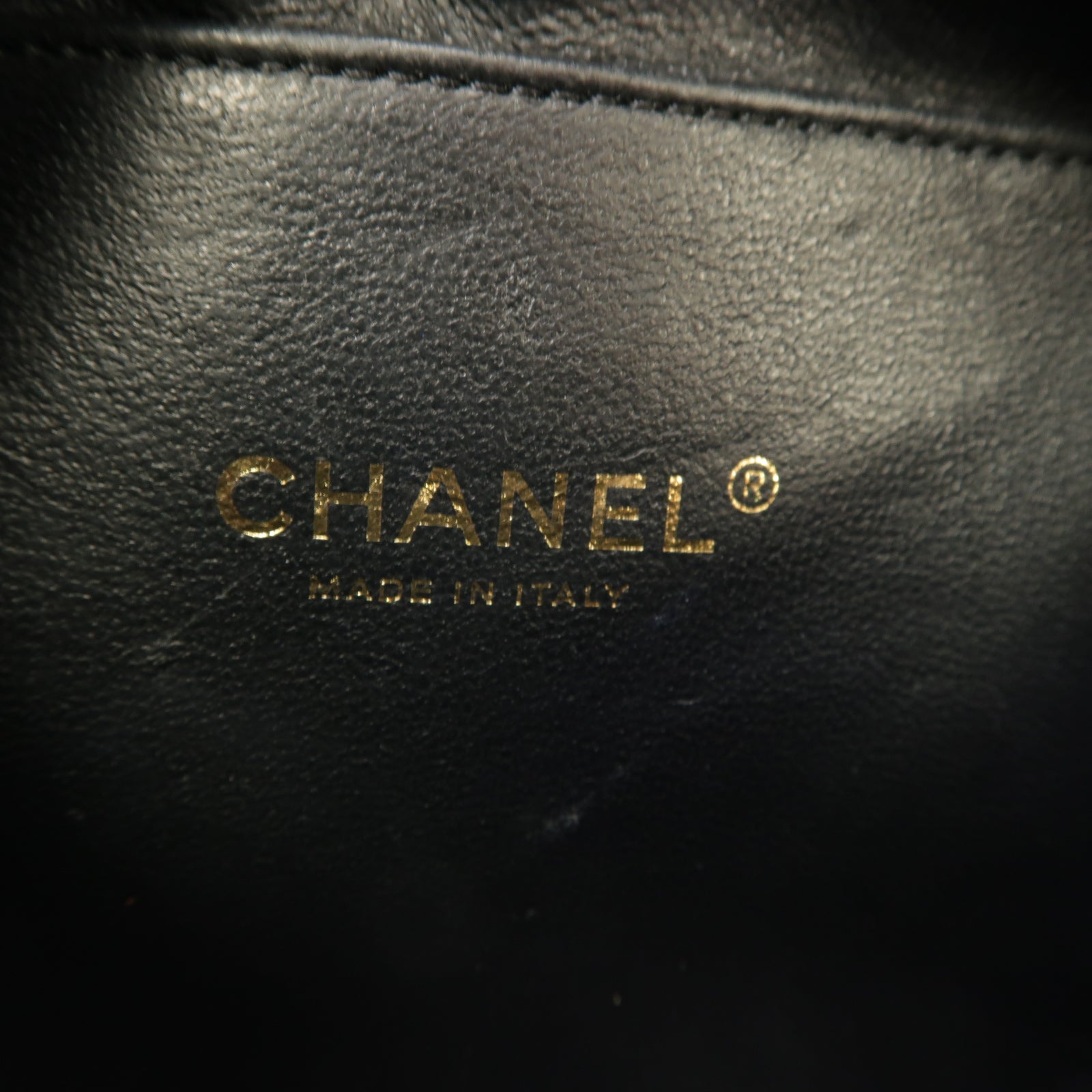 CHANEL 【激減優惠】菱格Caviar皮革Vanity Case金扣手挽肩背兩用袋黒色