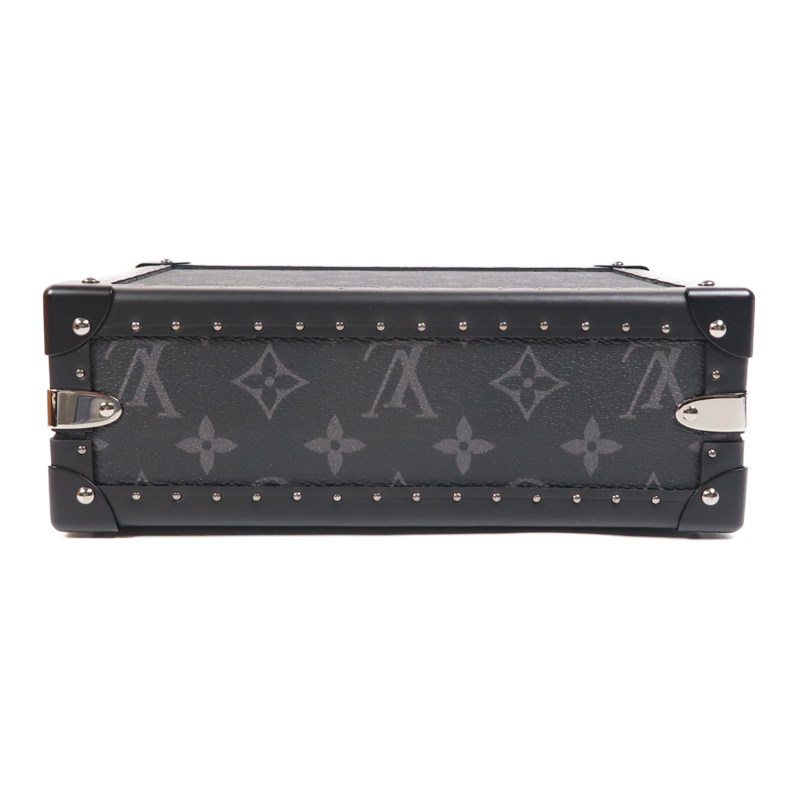 LOUIS VUITTON LV SHW Clutch Box Shoulder Bag M20251 Monogram Eclipse Black