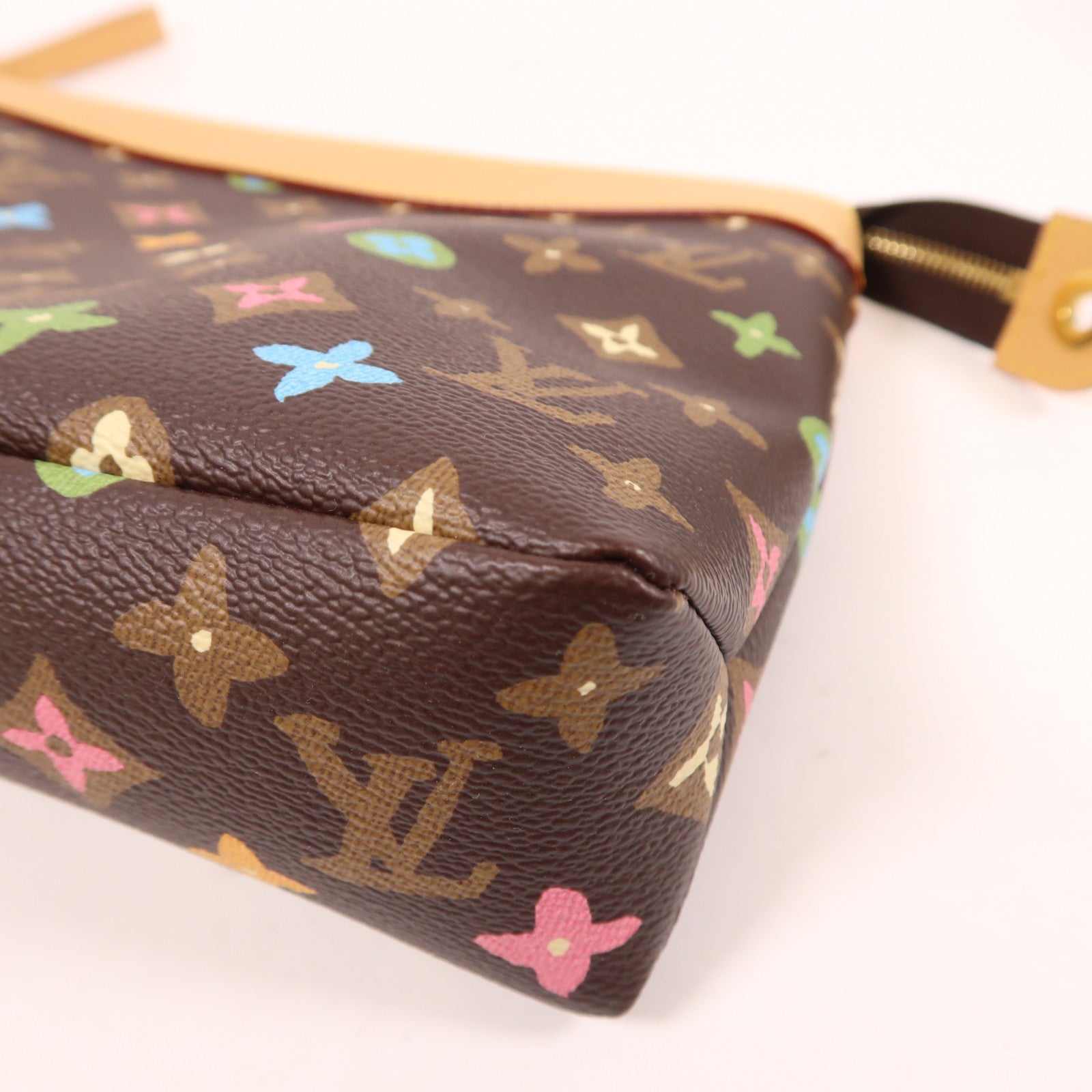 LOUIS VUITTON Monogram Craggy Pochette Voyage Souple金扣手拿包