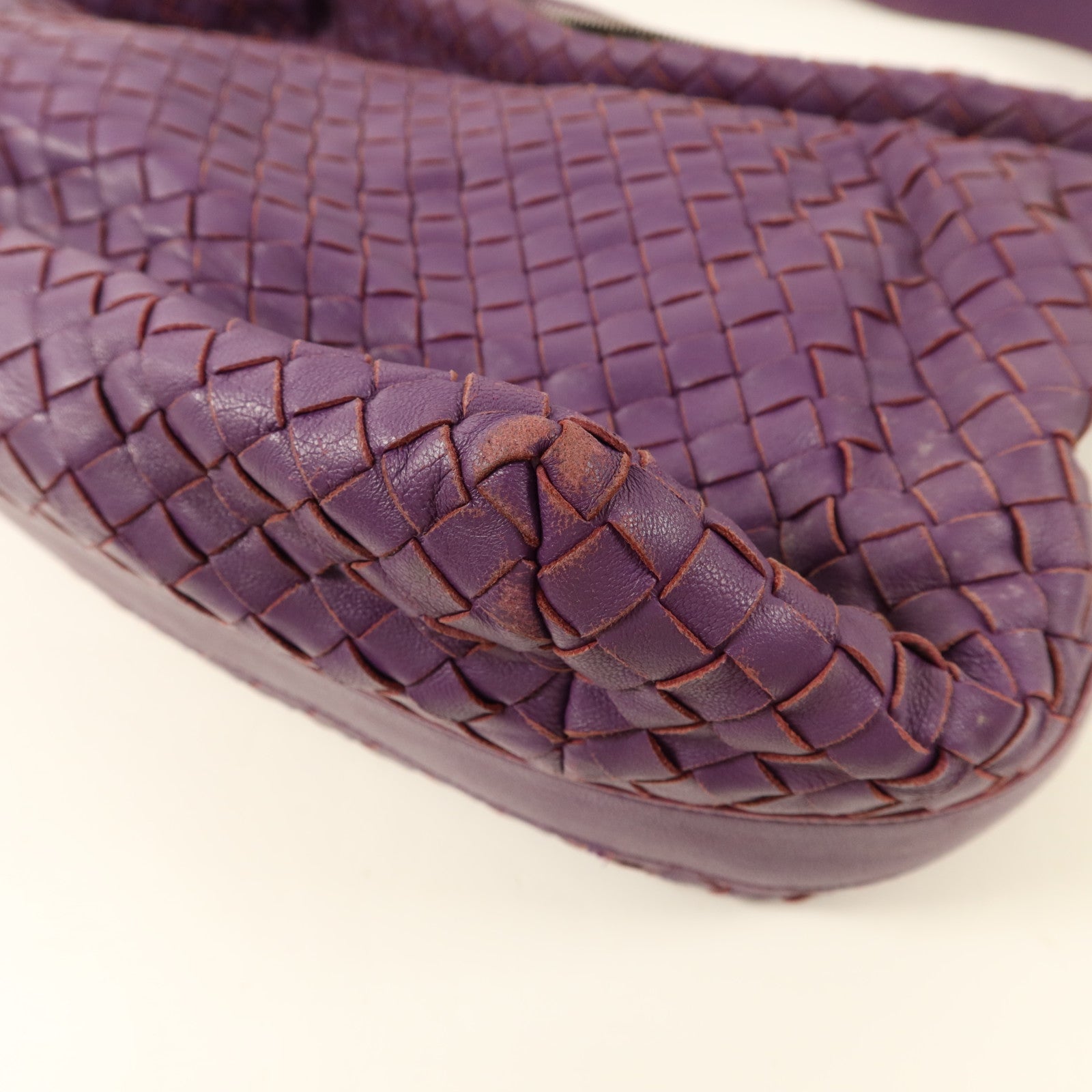 BOTTEGA VENETA 羊皮皮革Shoulder Bag銀扣肩背袋