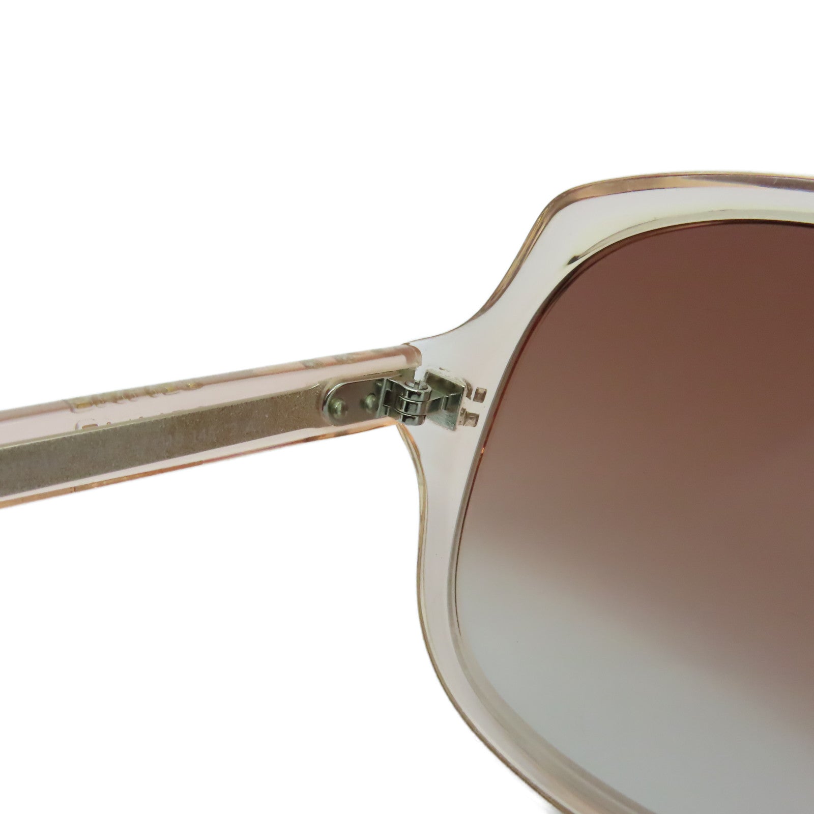 CELINE 【激減優惠】PVC Sunglasses銀扣太陽眼鏡啡色/粉紅色