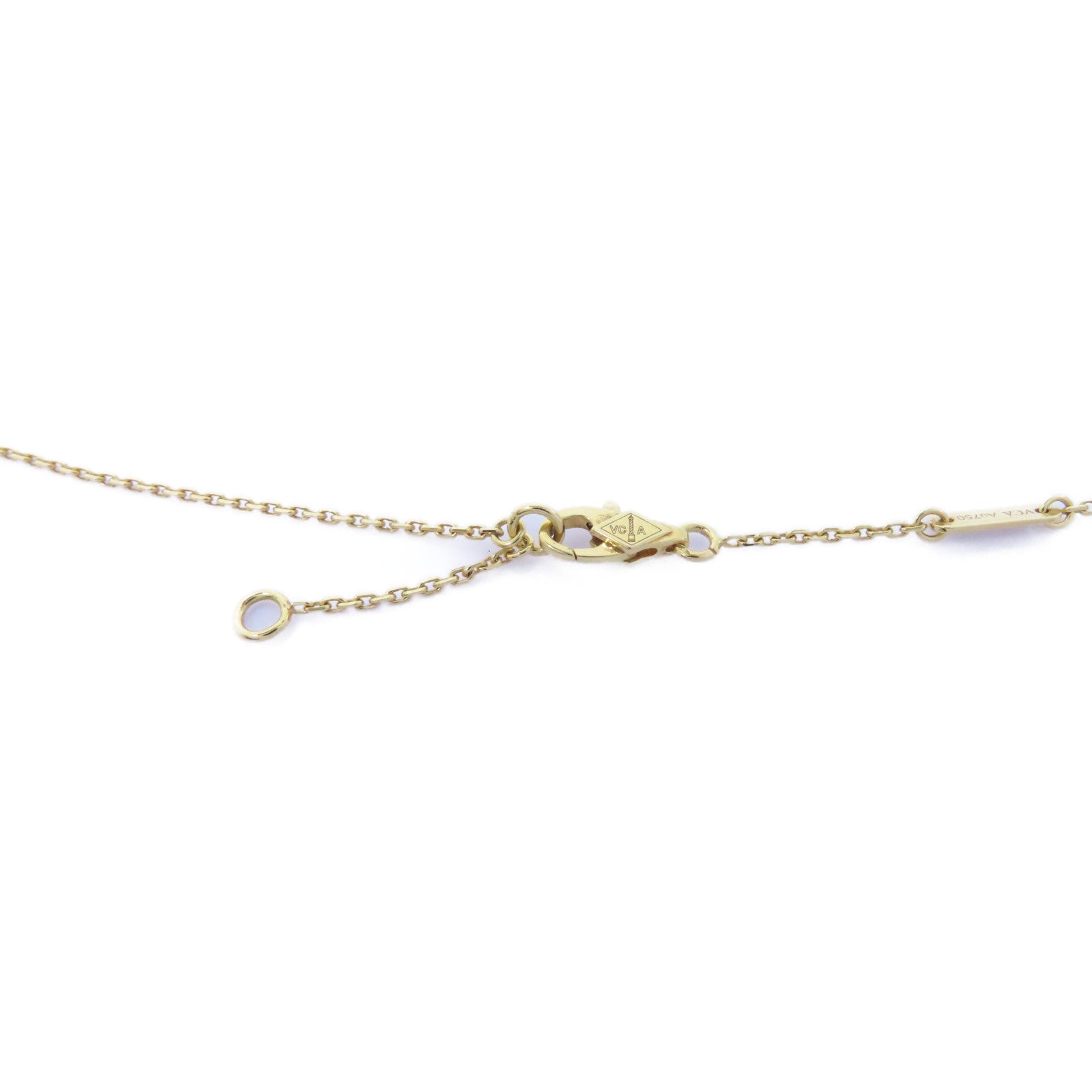 Van Cleef & Arpels 18K黃金Alhambra Necklace項鍊金色