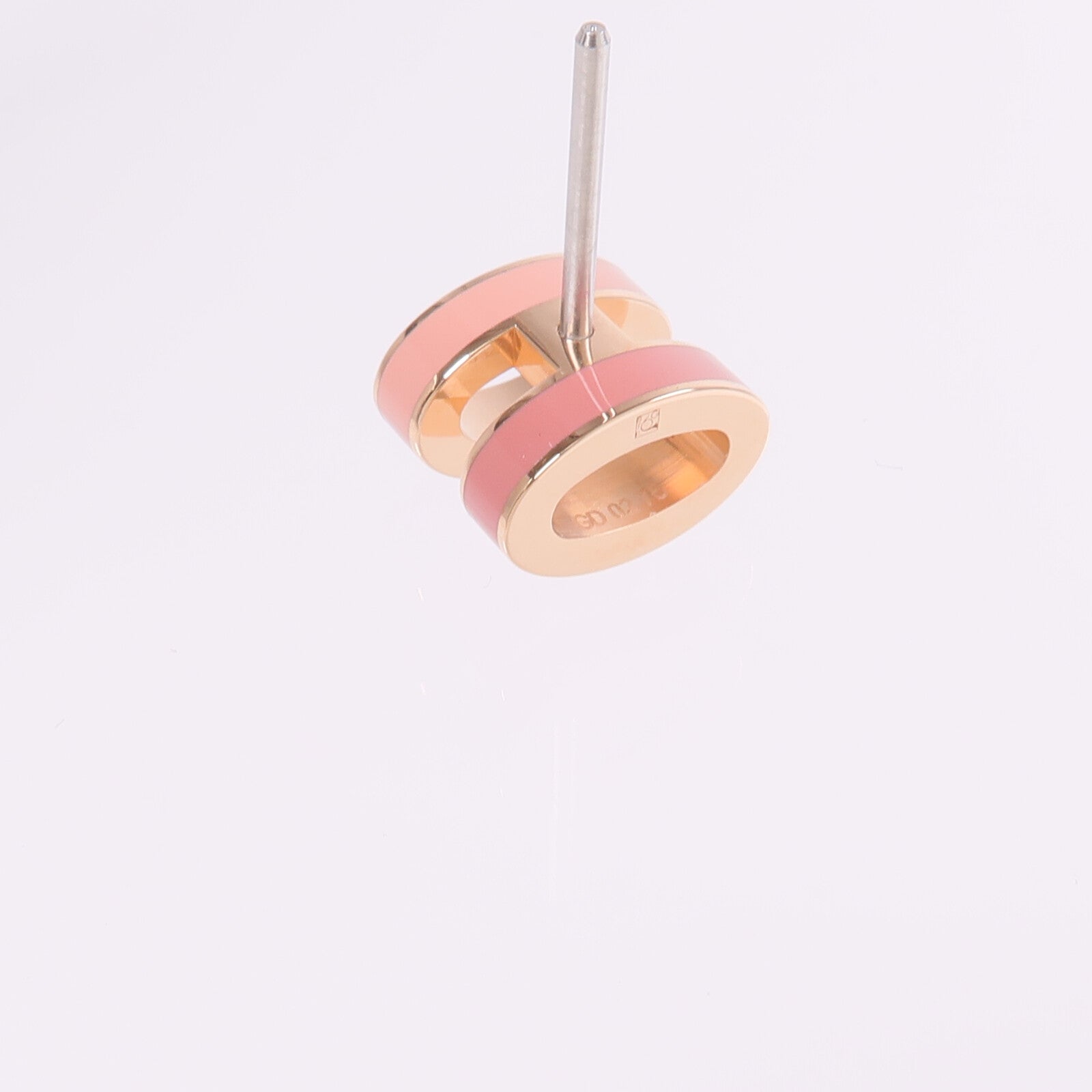 HERMES 金屬/琺瑯Mini Pop H Earrings金扣耳環