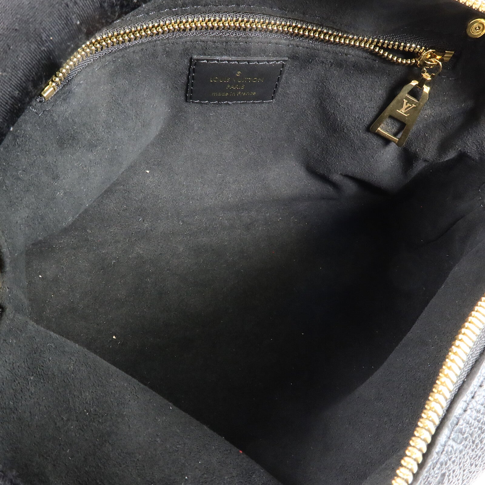 LOUIS VUITTON Monogram Empreinte Petite金扣手挽肩背兩用袋