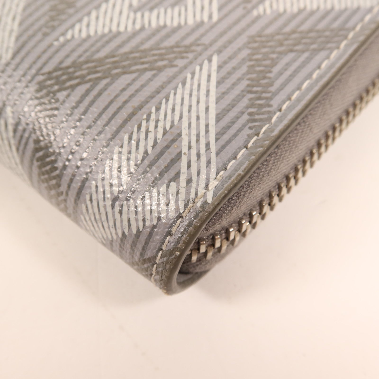 Dior 塗層帆布Long Wallet銀扣長錢包