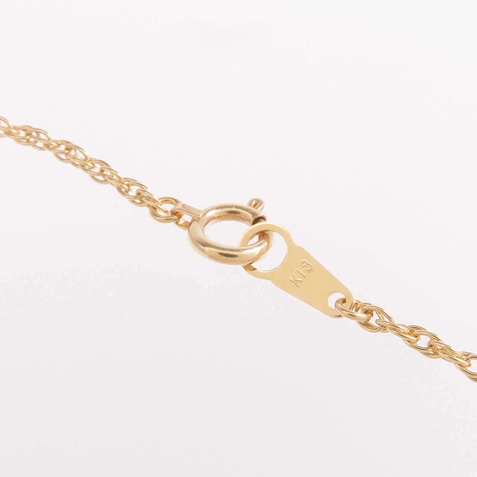 JEWELRY 18K黃金Sapphire Diamond Necklace藍寶石/鑽石項鍊