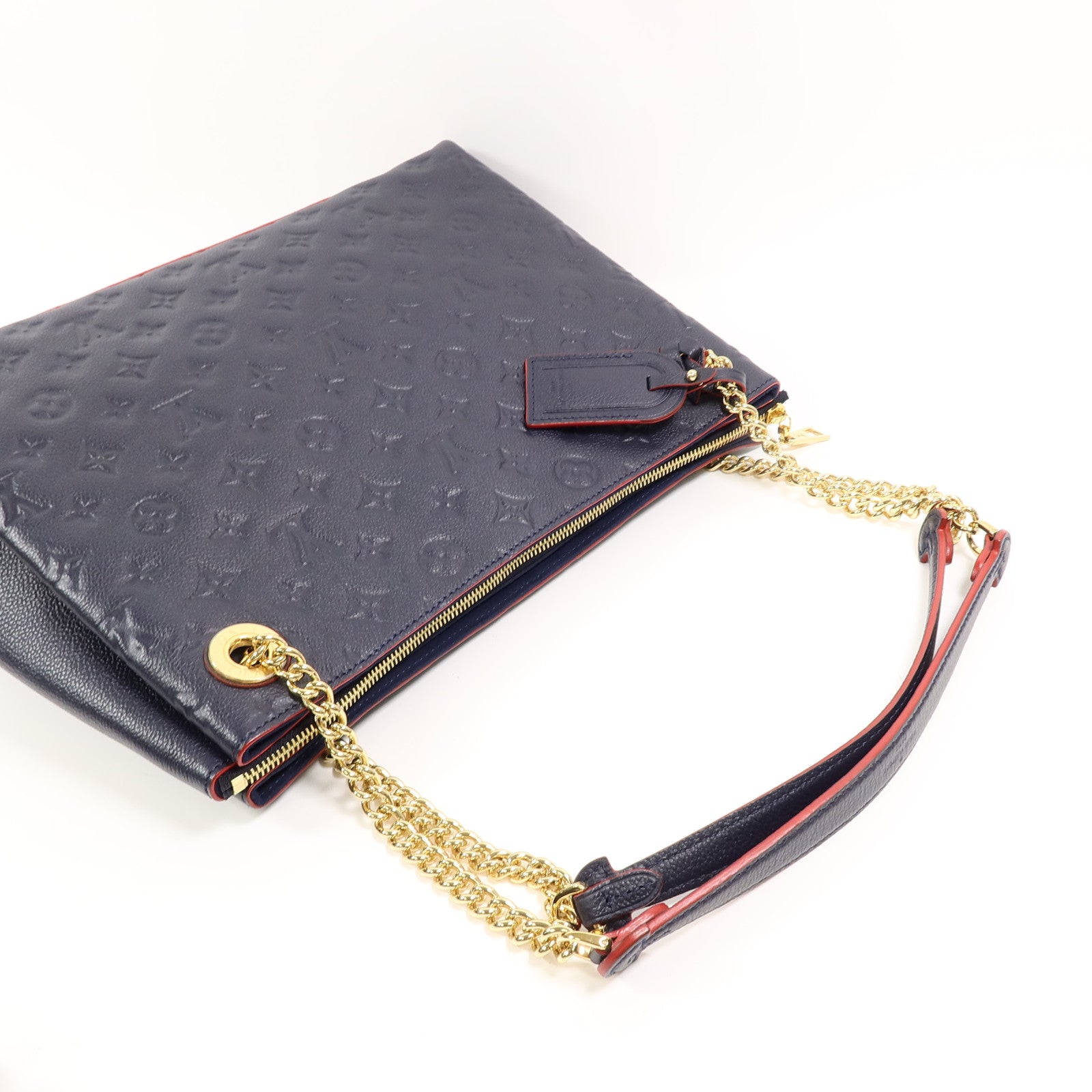 LOUIS VUITTON Monogram Empreinte Surene MM鏈帶肩背袋