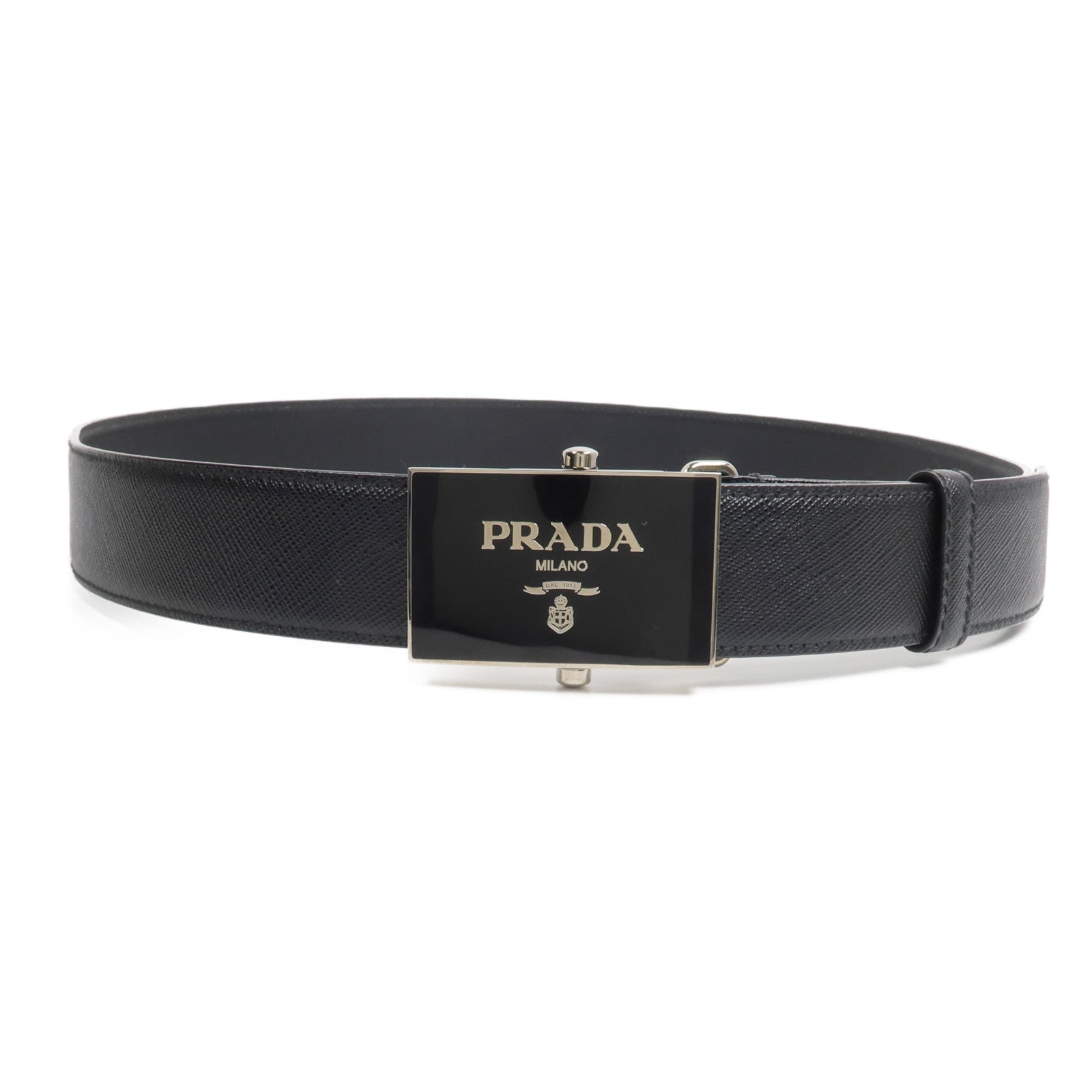 PRADA Saffiano皮革Belt皮帶