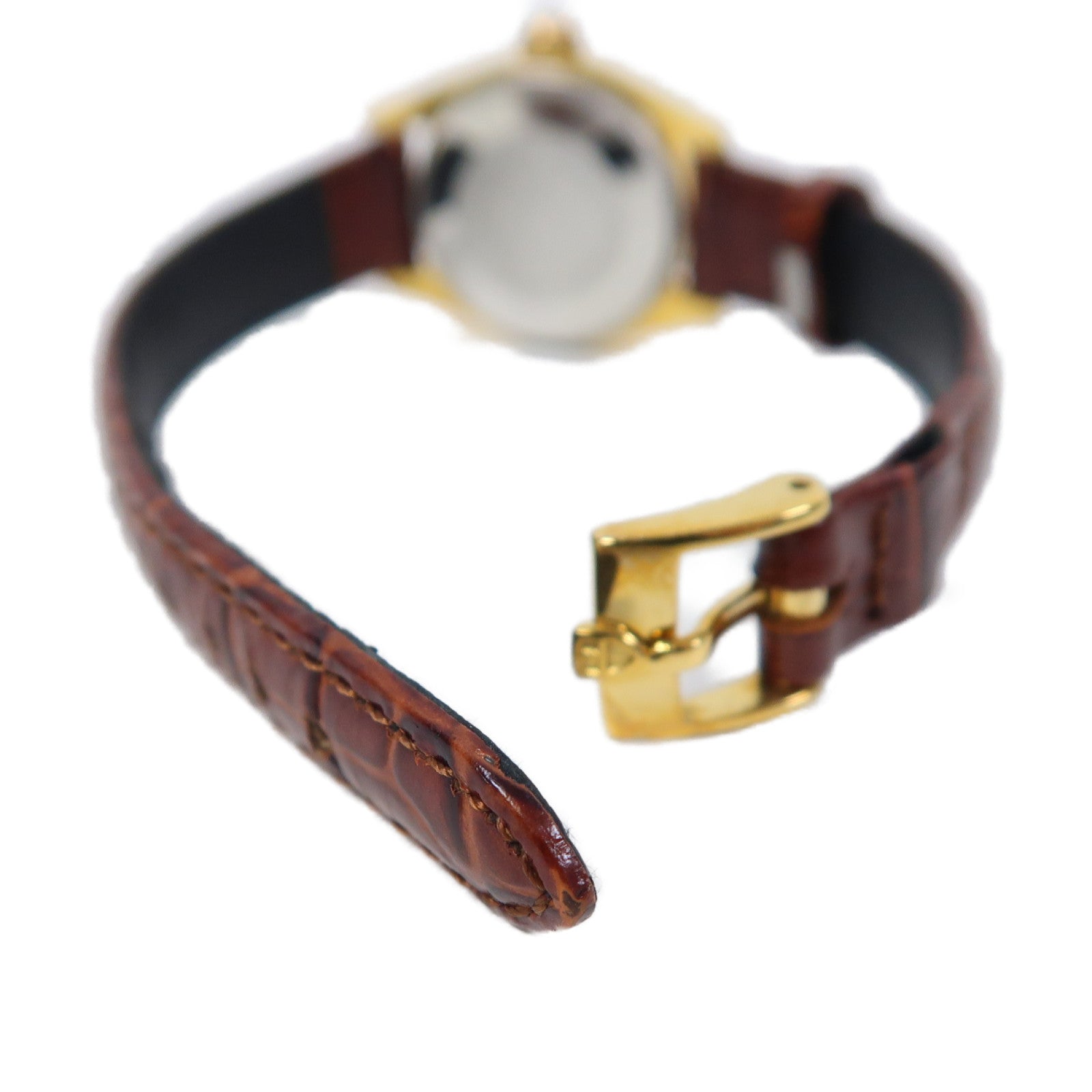 TUDOR 【激減優惠】Princess Oysterdate皮革/18K黃金手錶自動機芯金色