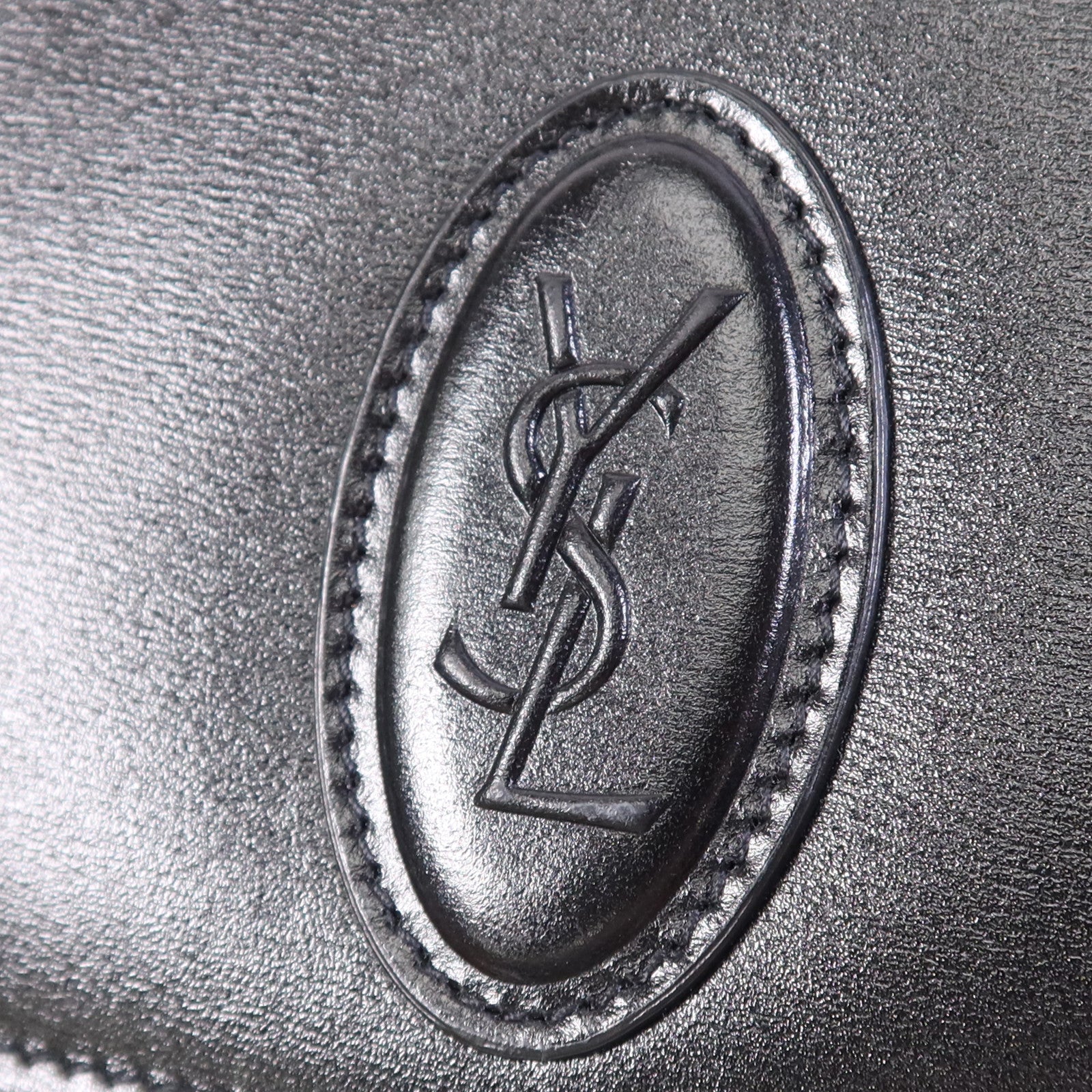 SAINT LAURENT 牛皮皮革Sholder Bag金扣肩背袋