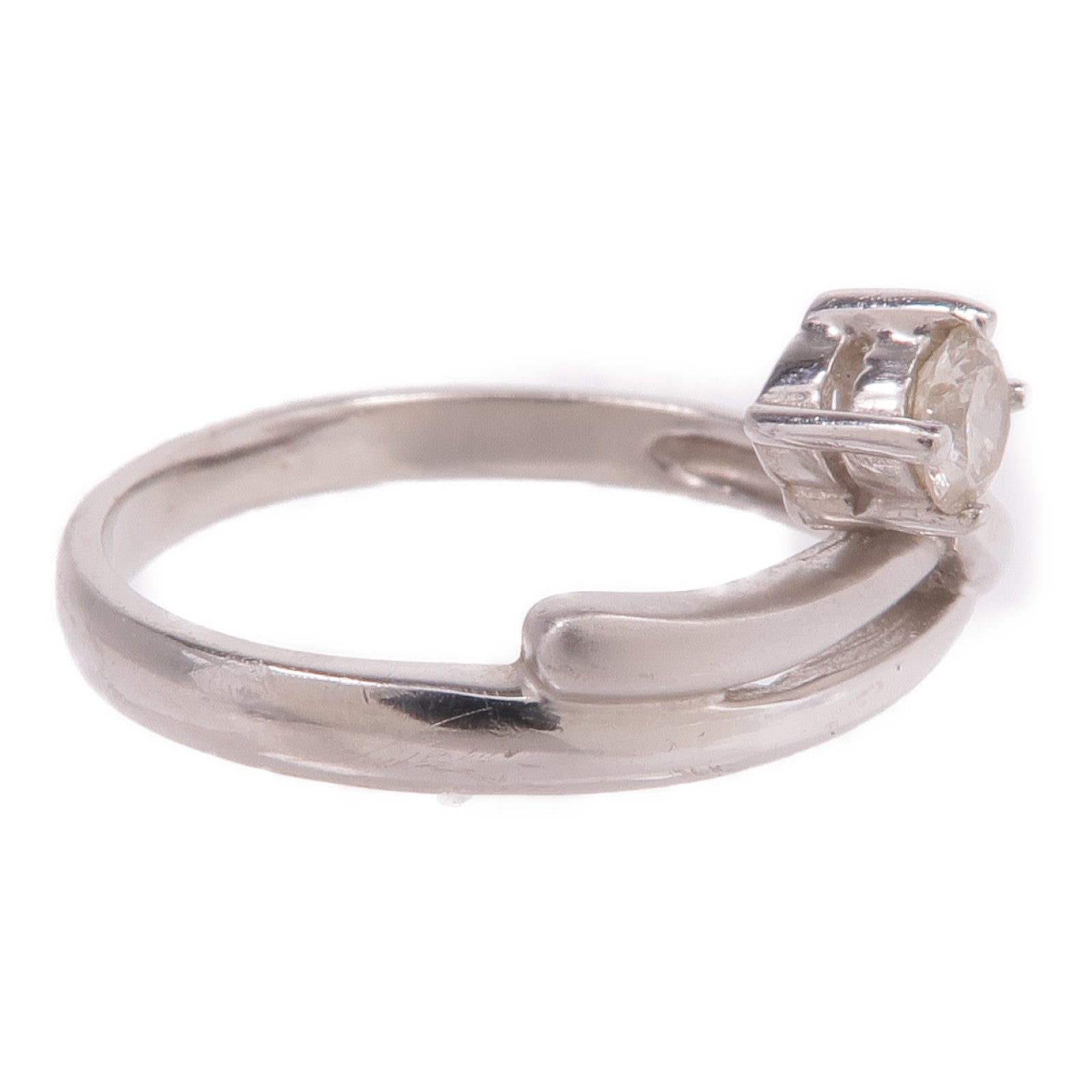 JEWELRY 【激減優惠】PT900鉑金Diamond Ring鑽石戒指US#5.5
