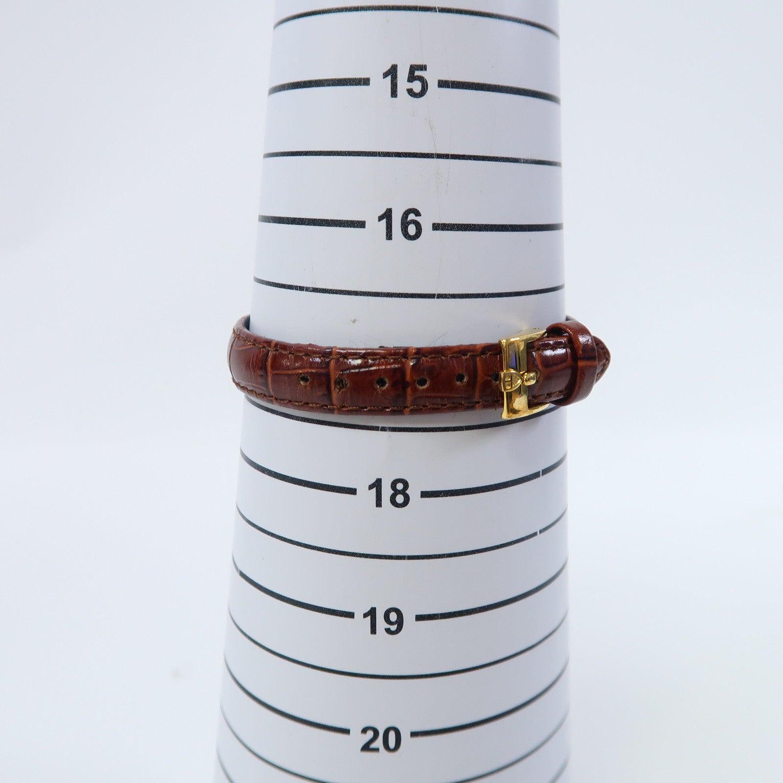 TUDOR 【激減優惠】Princess Oysterdate皮革/18K黃金手錶自動機芯金色