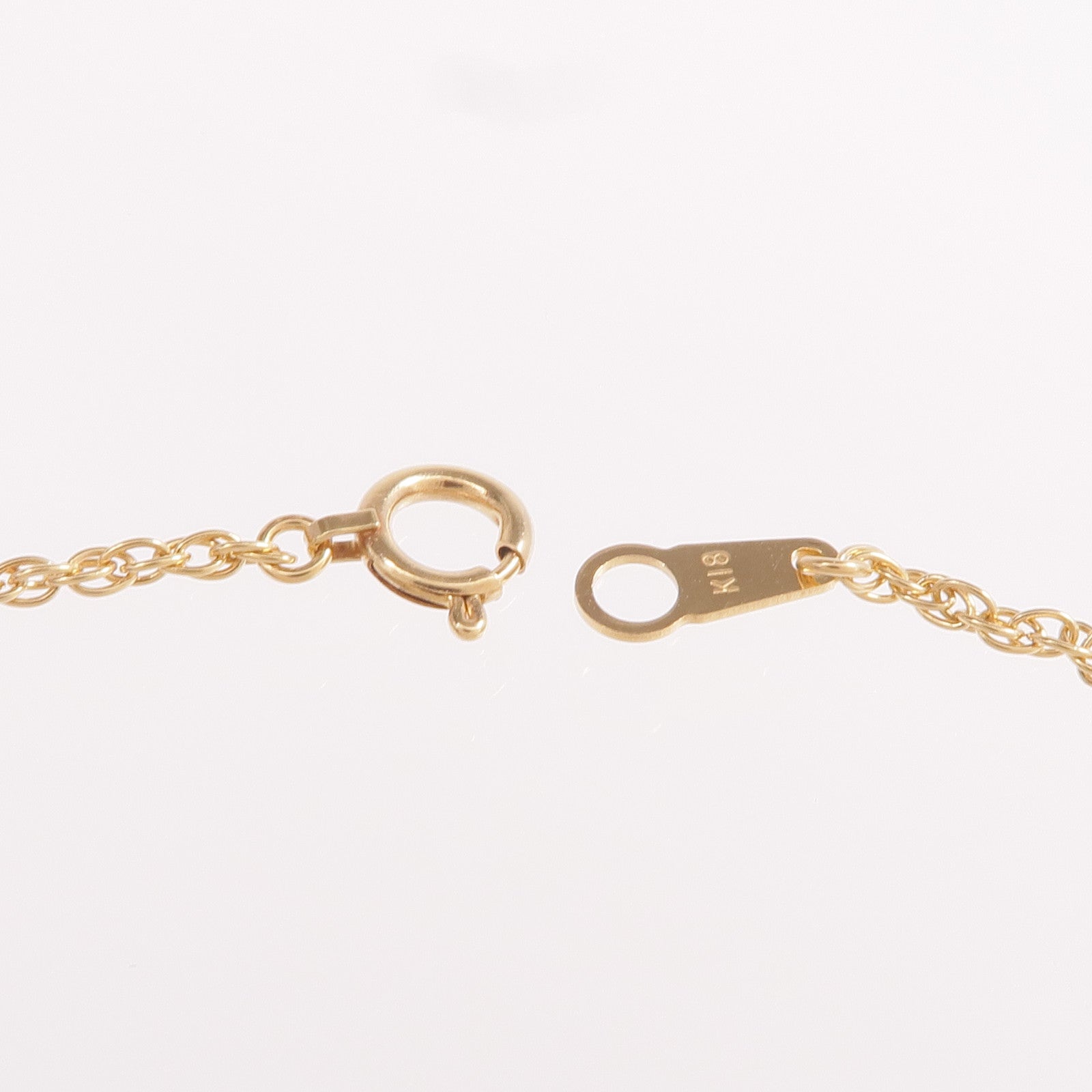JEWELRY 18K黃金Sapphire Diamond Necklace藍寶石/鑽石項鍊