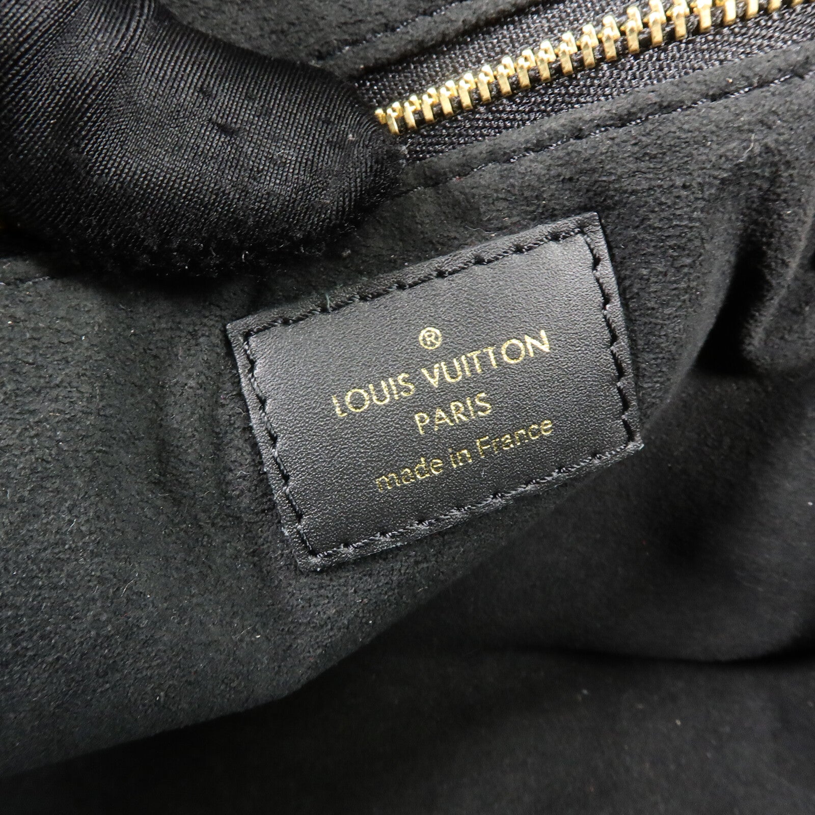 LOUIS VUITTON Monogram Empreinte Petite金扣手挽肩背兩用袋