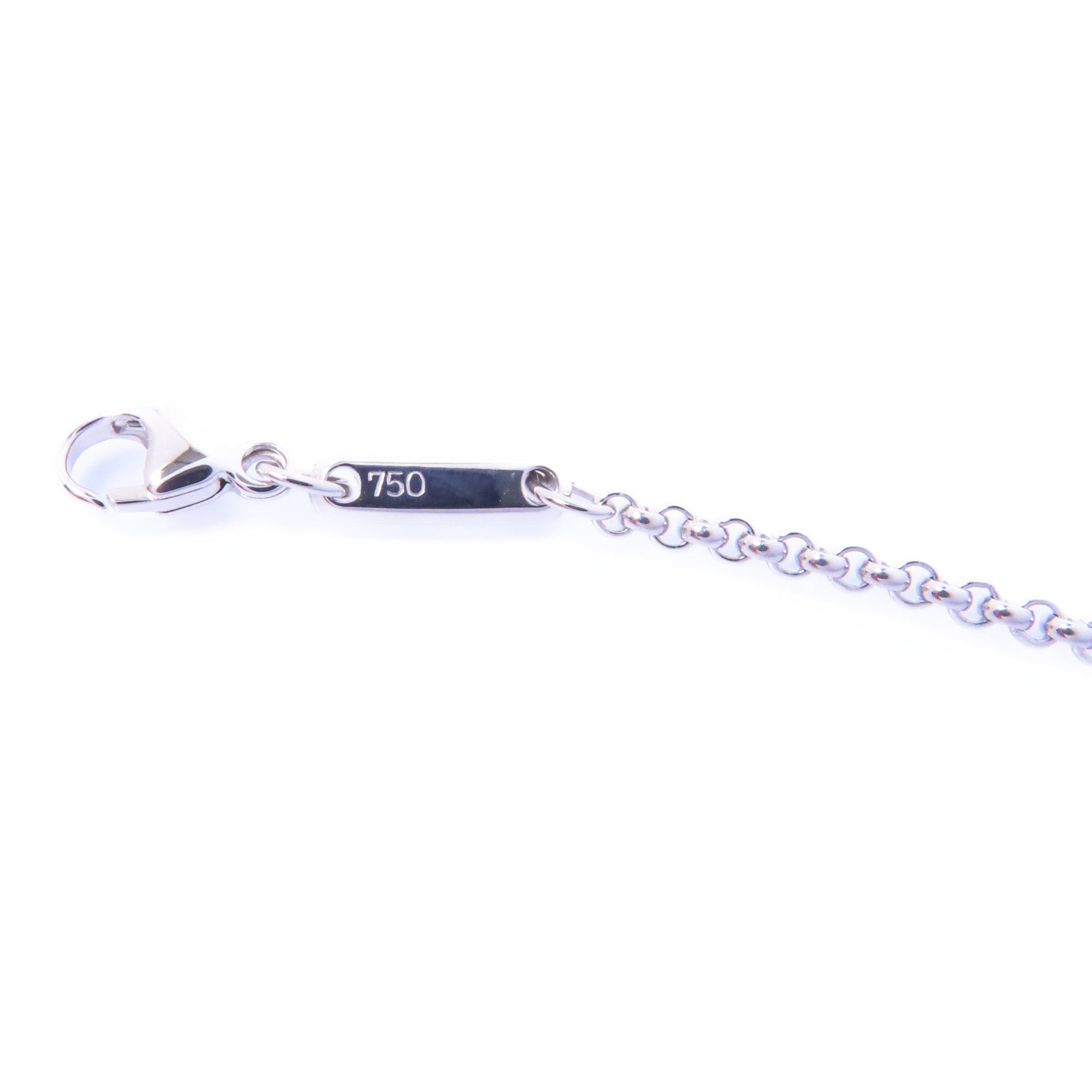 Chopard 18K白金Happy Diamond Icons Pendant Necklace鑽石項鍊