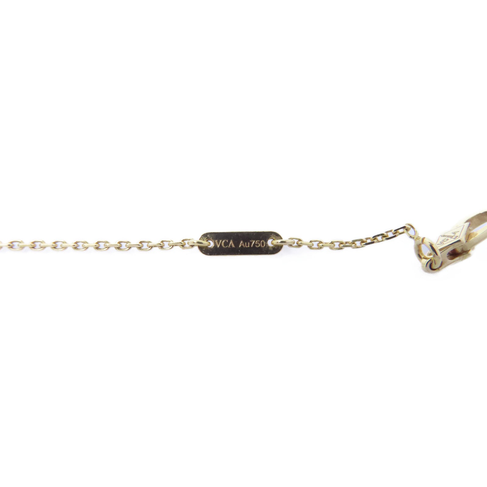 Van Cleef & Arpels 18K黃金Alhambra Necklace項鍊金色
