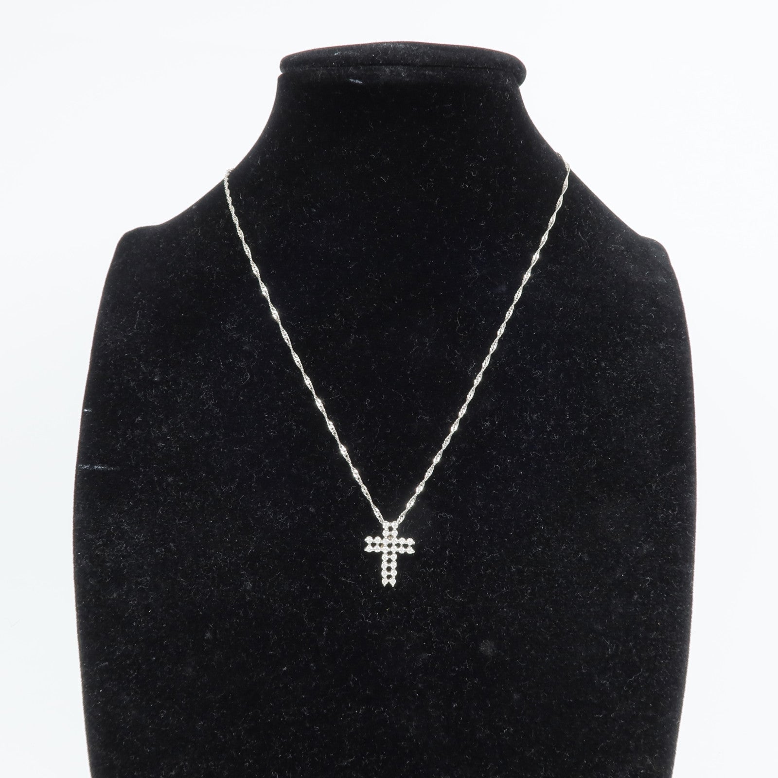 JEWELRY 18K白金Diamond鑽石項鍊