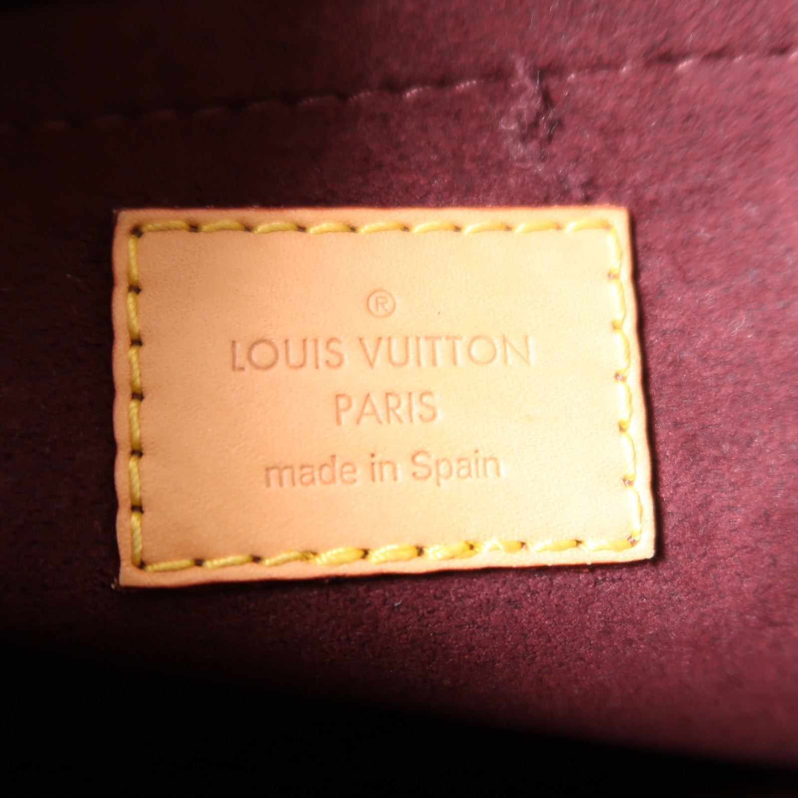 LOUIS VUITTON Monogram Montaigne MM金扣手挽肩背兩用袋