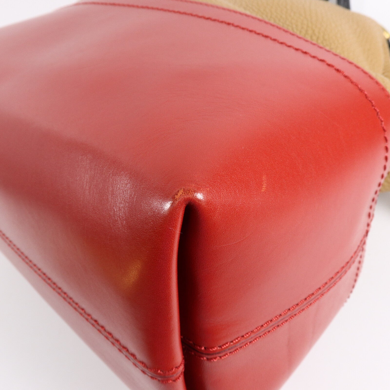 FENDI 牛皮皮革Colorblock Tote肩背袋/手挽袋