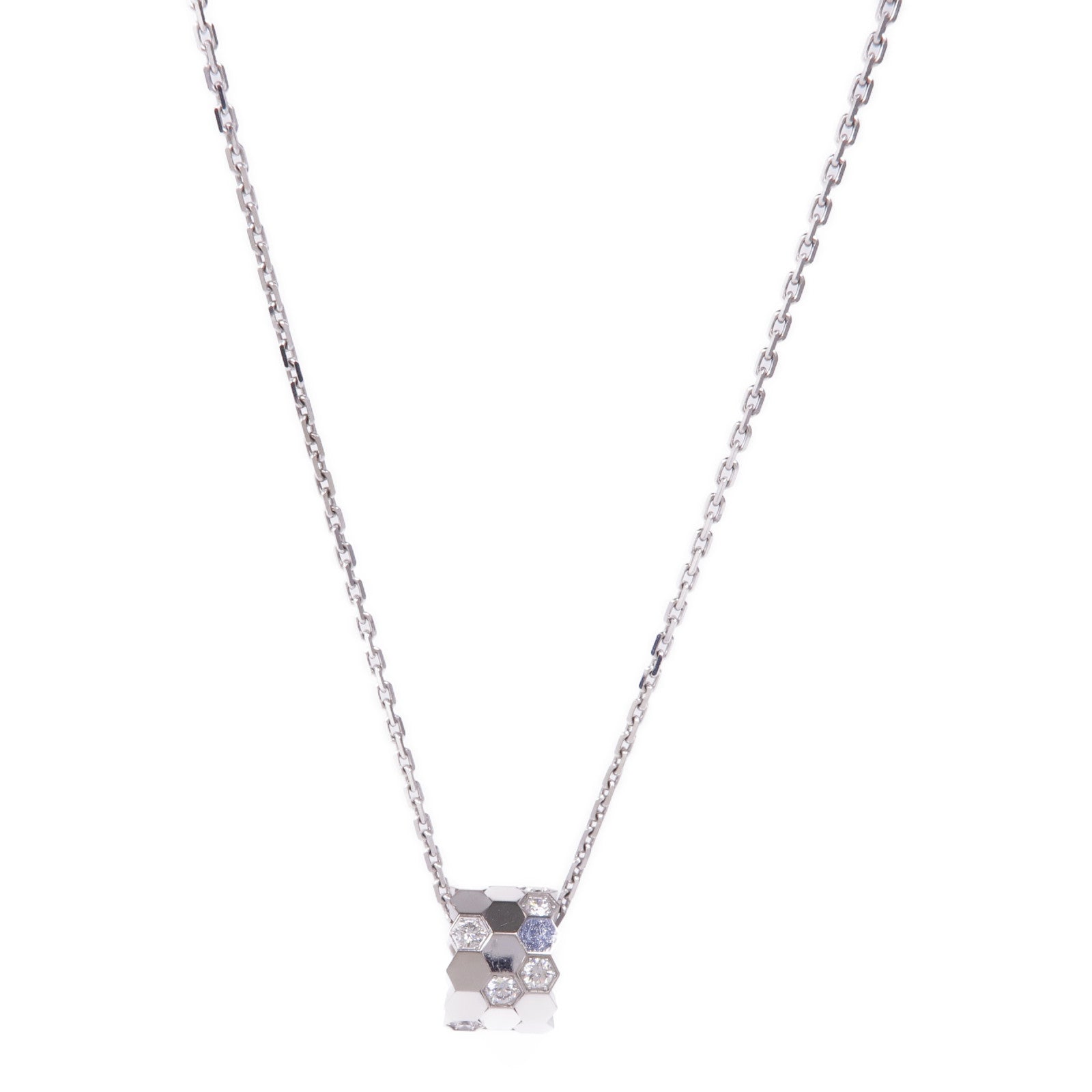 Chaumet 18K白金Diamond Necklace鑽石項鍊
