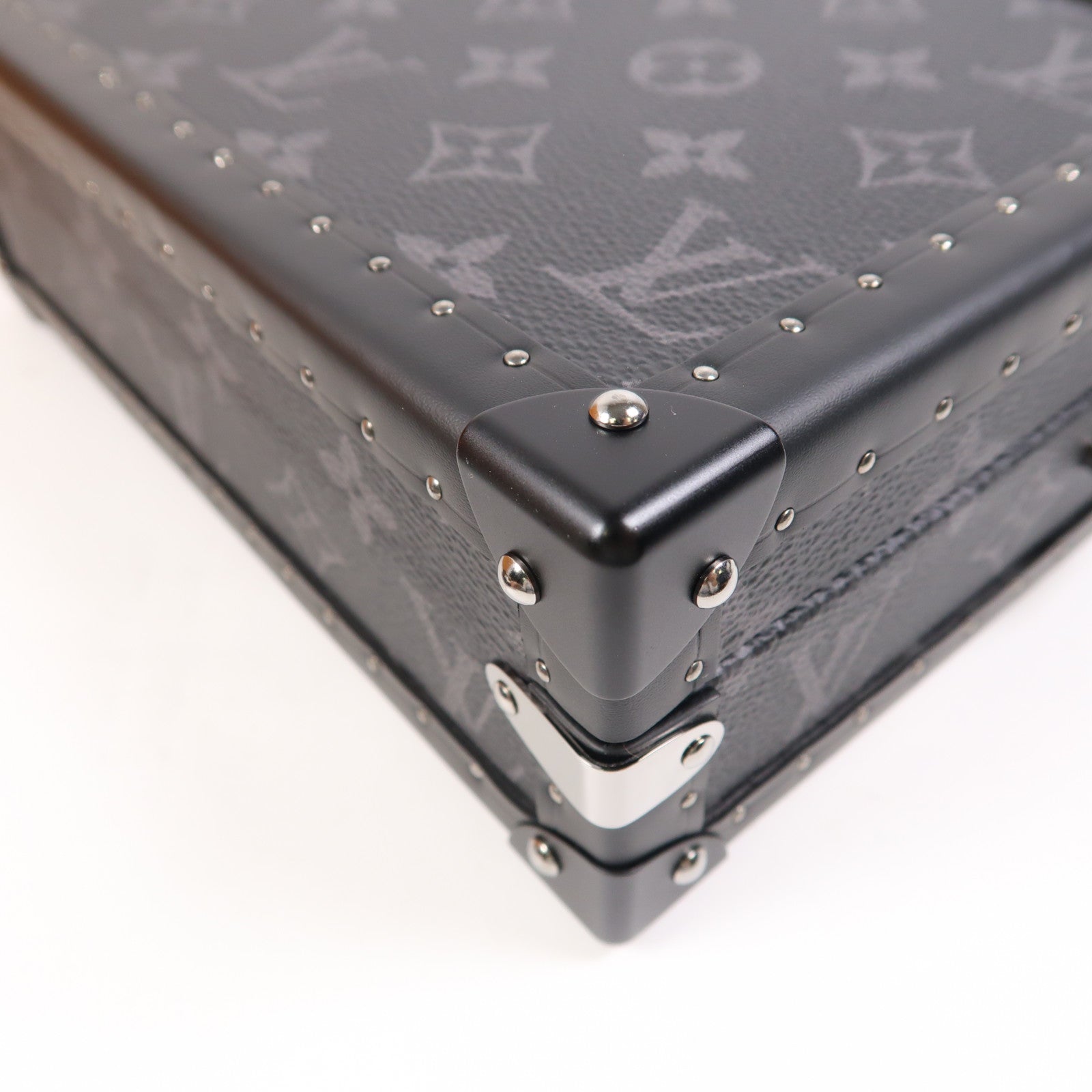 LOUIS VUITTON LV SHW Clutch Box Shoulder Bag M20251 Monogram Eclipse Black