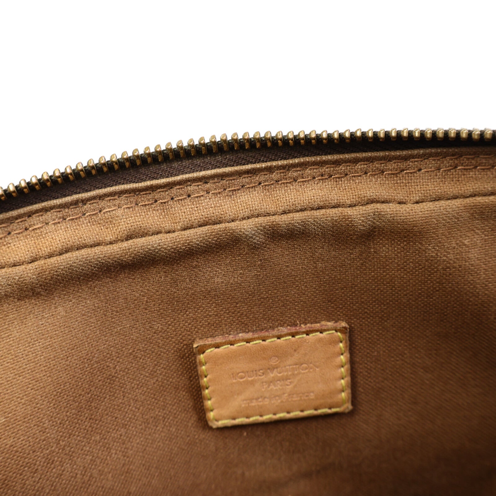 LOUIS VUITTON Monogram Trotteur Beaubourg金扣肩背袋