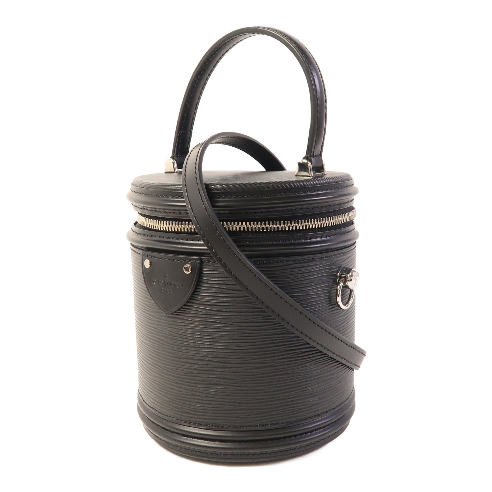 LOUIS VUITTON Epi Cannes銀扣手挽肩背兩用袋