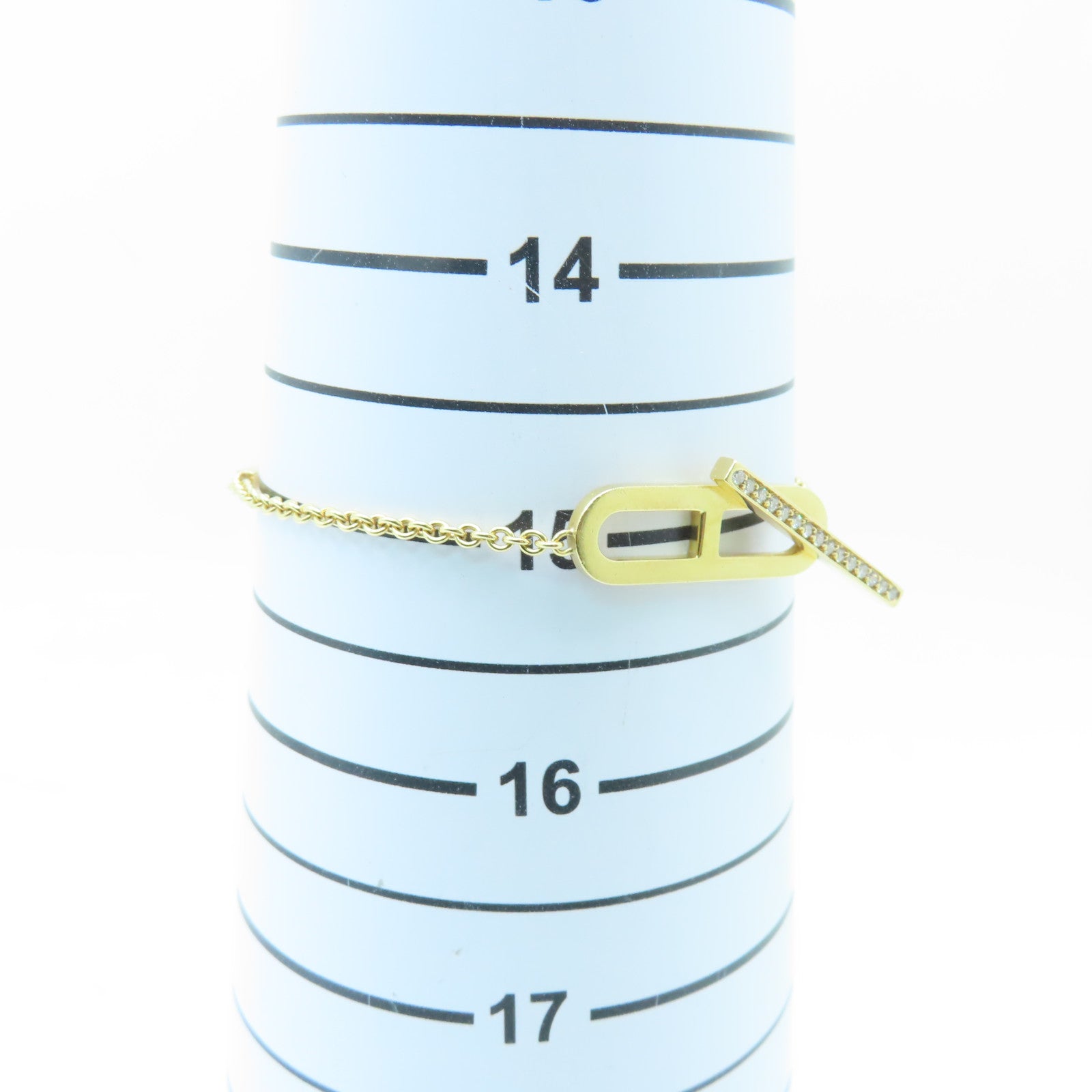 HERMES 【激減優惠】18K玫瑰金Chaine D Ancre Bracelet手鏈