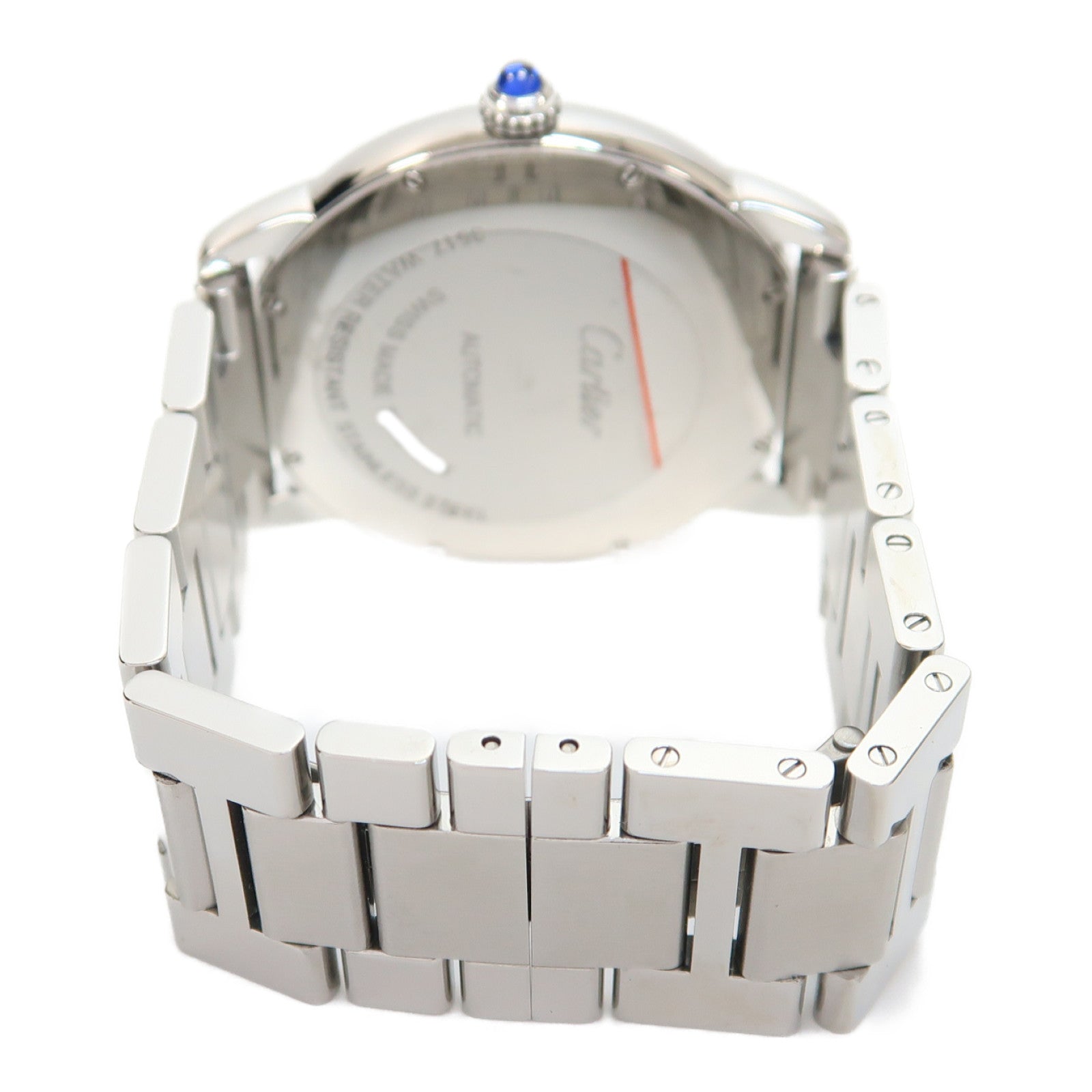 CARTIER Ronde Solo不鏽鋼手錶自動機芯白色