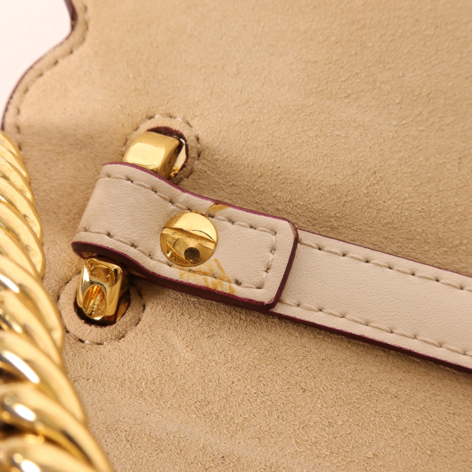 FENDI 牛皮皮革Kan I金扣手挽肩背兩用袋