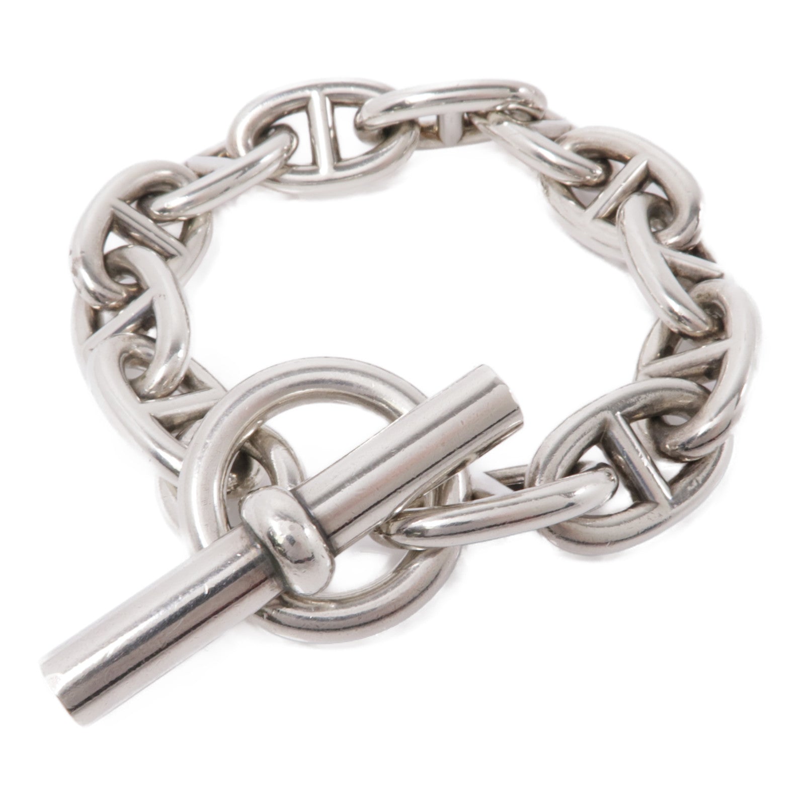 HERMES 925純銀Chaine D'Ancre Bracelet手鏈