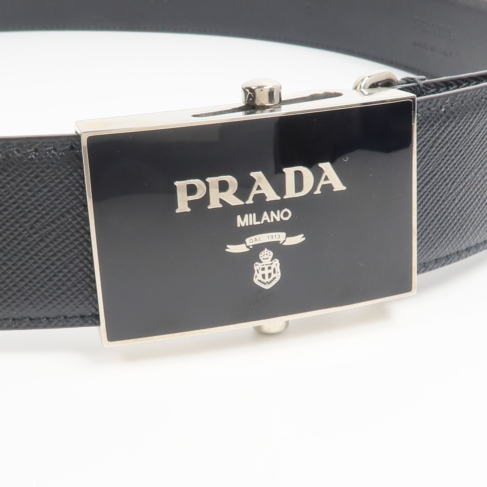 PRADA Saffiano皮革Belt皮帶