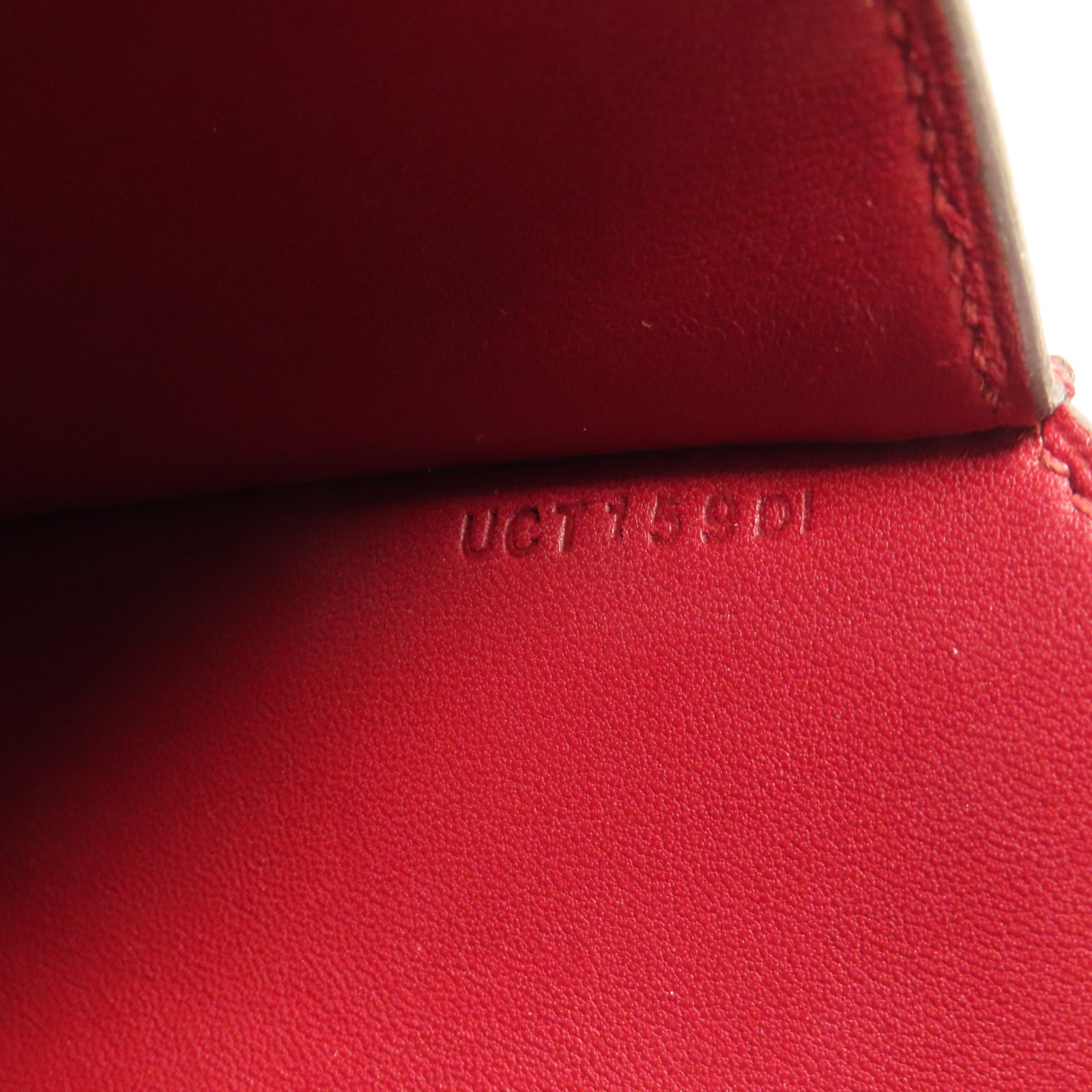 HERMES 【激減優惠】Epsom皮革Della Cavalleria Mini Bag銀扣肩背袋K1 Rouge Grenat石榴紅色