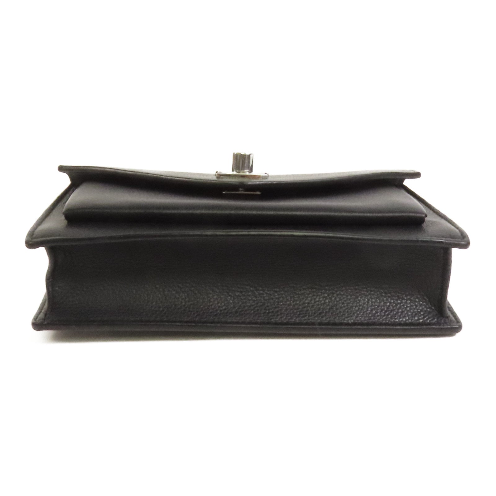 LOUIS VUITTON 牛皮皮革Mylockme銀扣鏈帶肩背袋