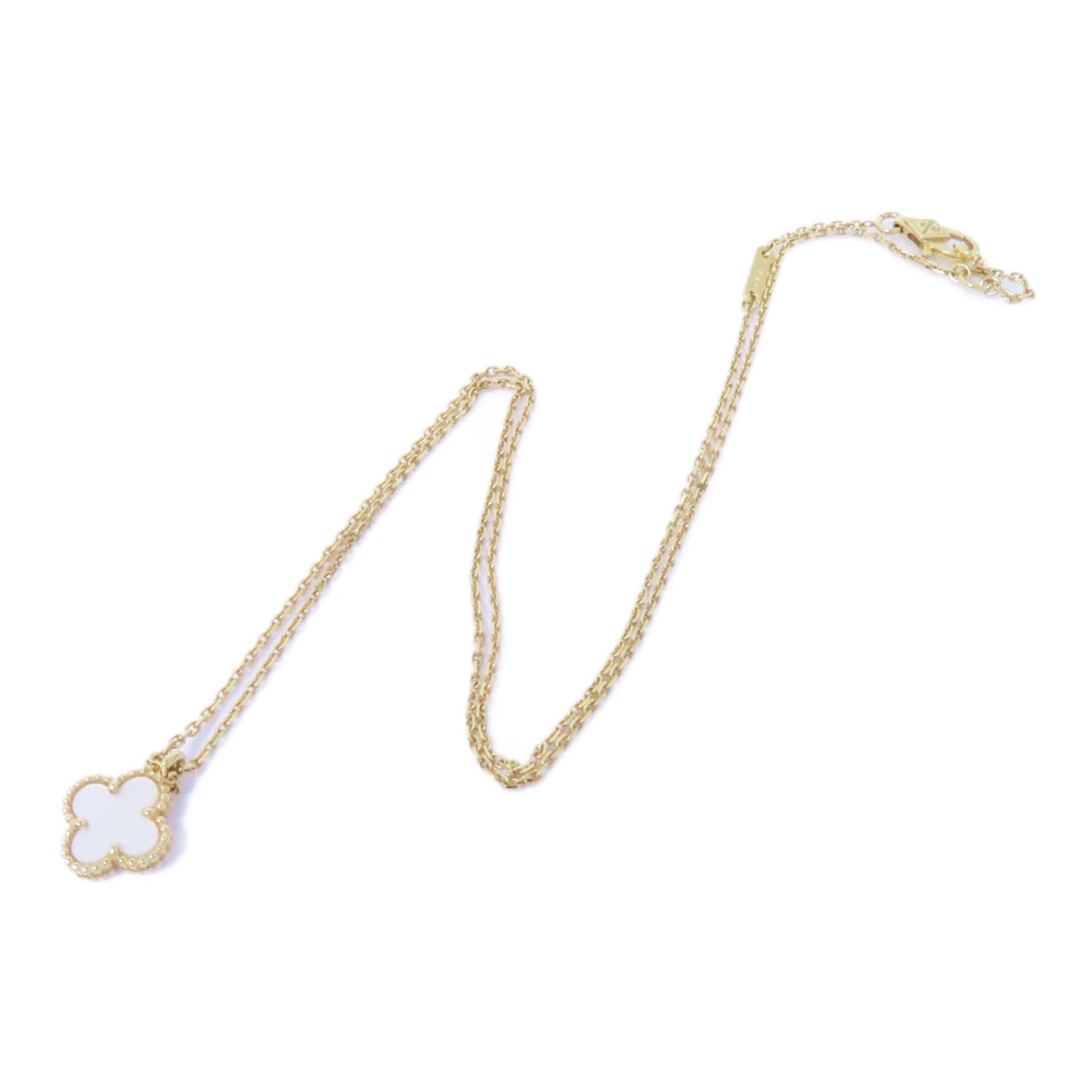 Van Cleef & Arpels 18K黃金Alhambra Necklace項鍊金色