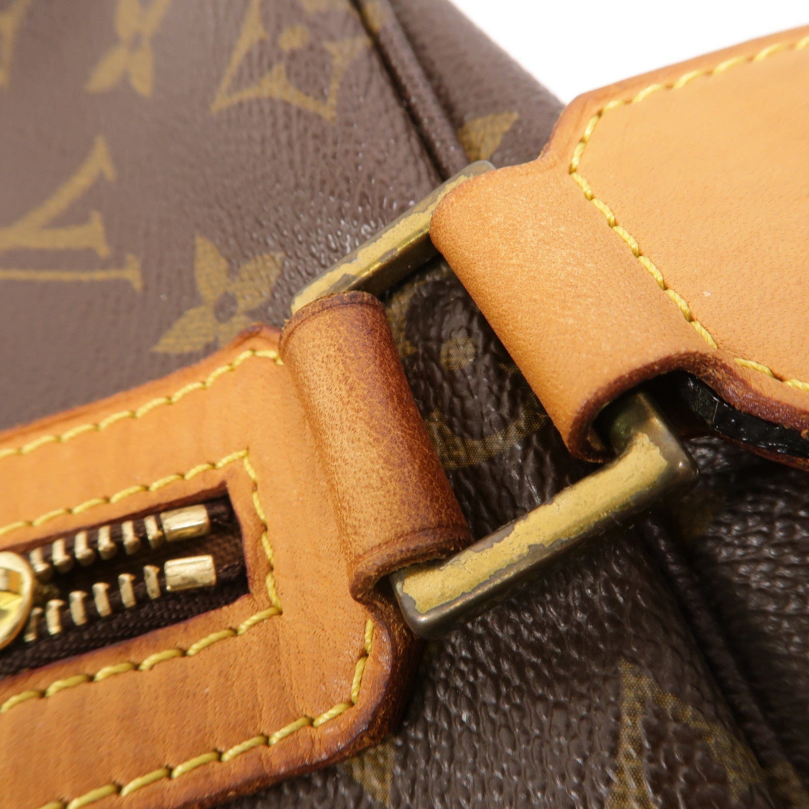 LOUIS VUITTON Monogram Sac Bosphore金扣手挽肩背兩用袋