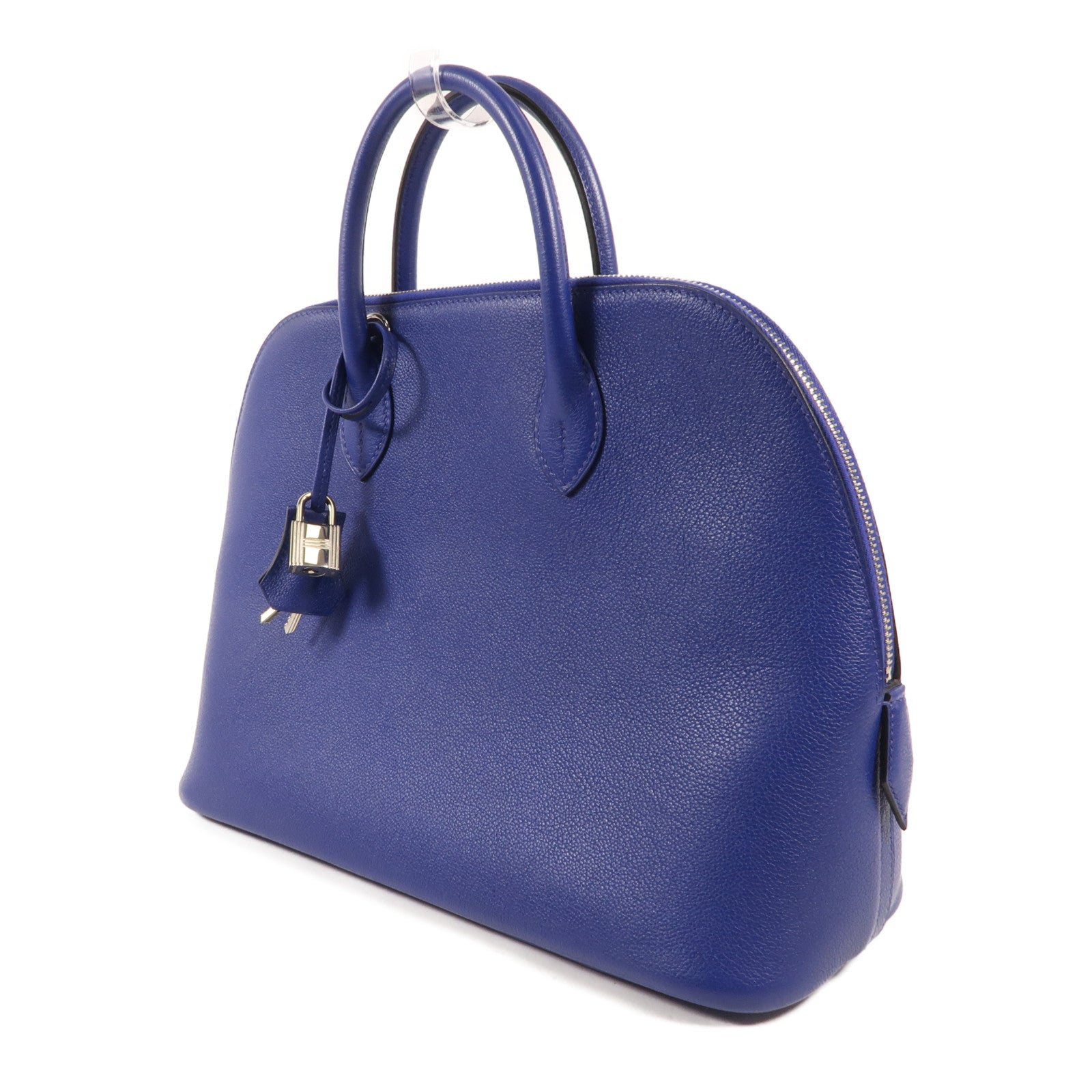 HERMES Evercolor皮革Bolide 1923 30銀扣手挽肩背兩用袋