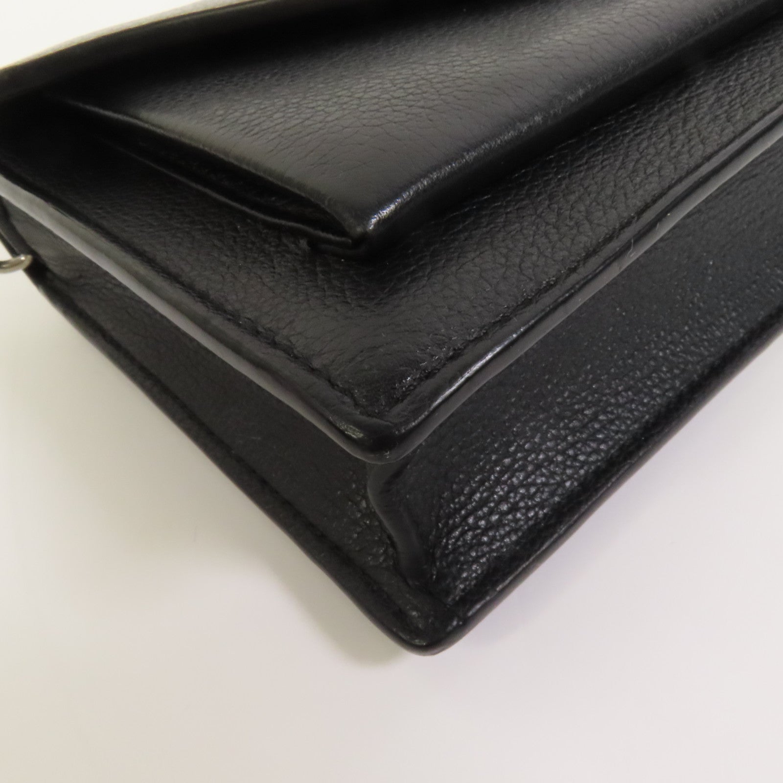 LOUIS VUITTON 牛皮皮革Mylockme銀扣鏈帶肩背袋