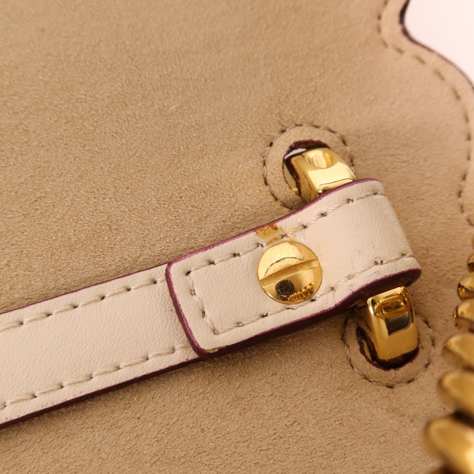 FENDI 牛皮皮革Kan I金扣手挽肩背兩用袋