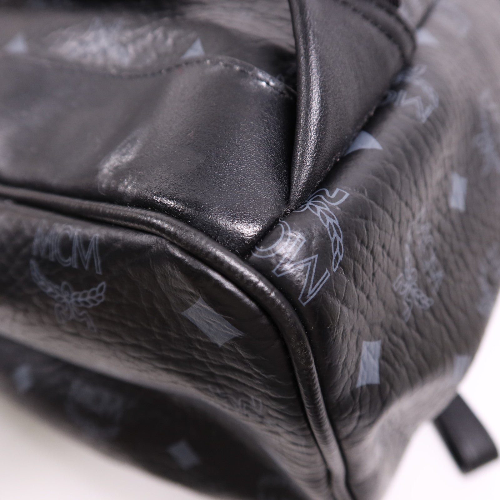 MCM 塗層帆布Rucksack背包