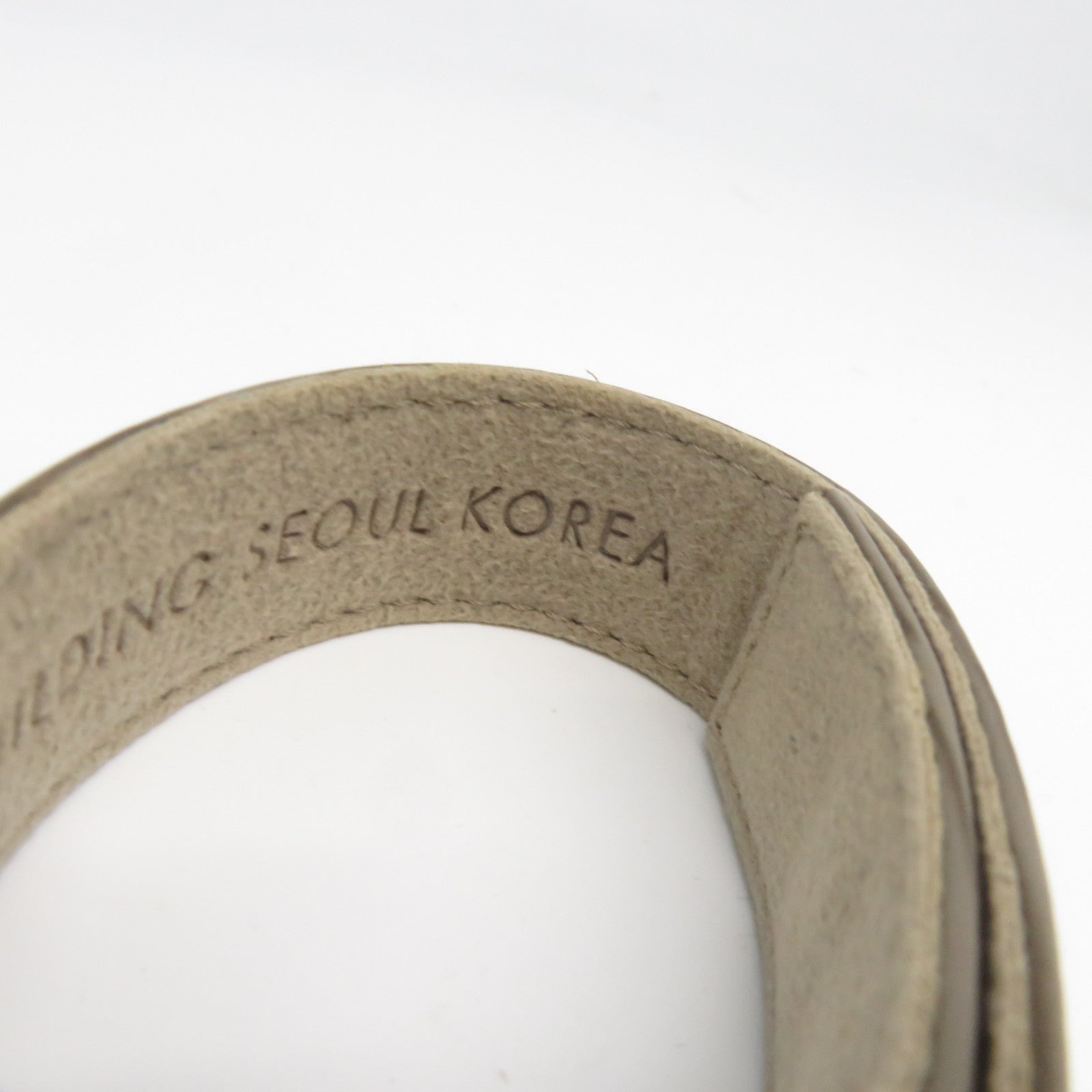 LOUIS VUITTON 【激減優惠】Epi Bracelet金扣手鐲灰色
