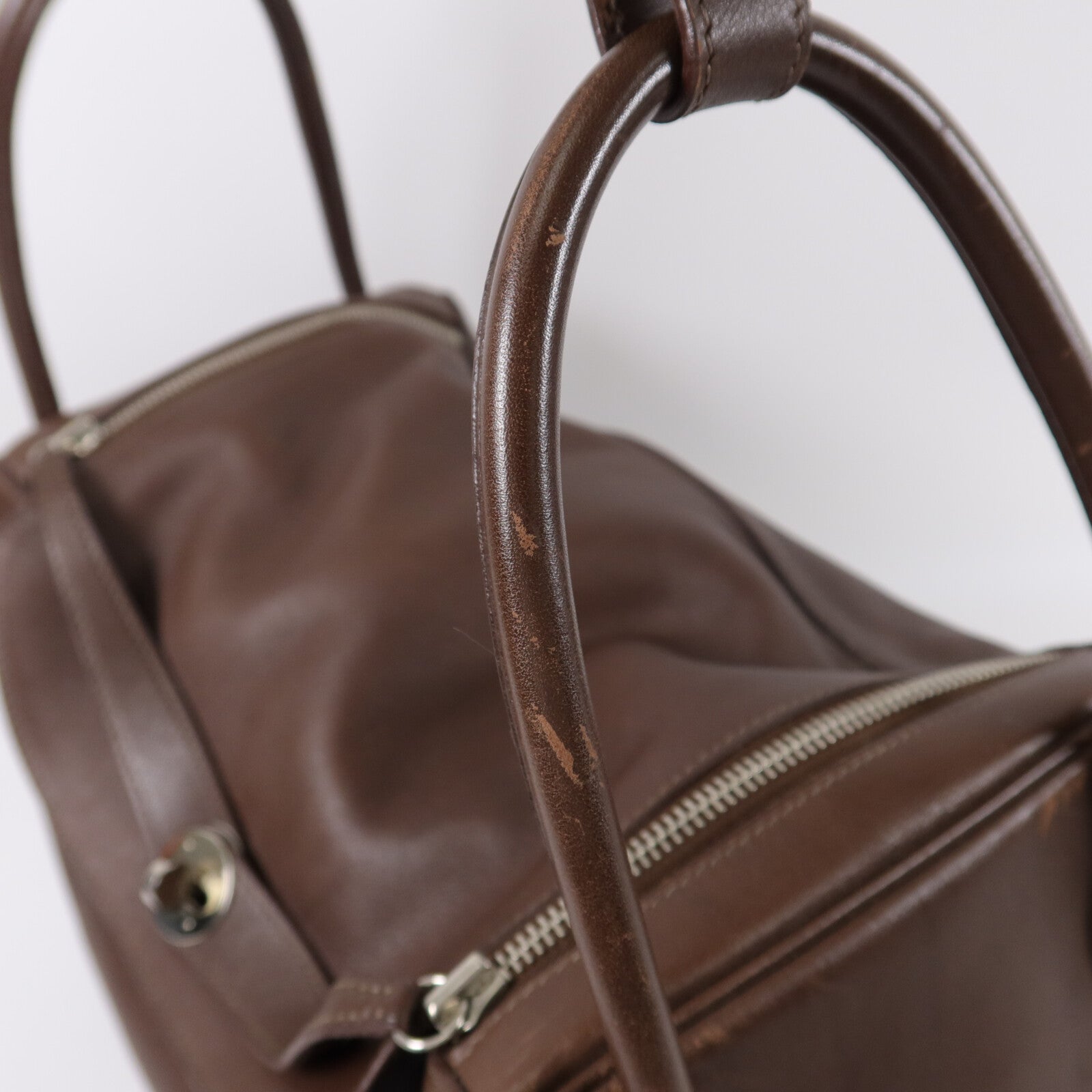 HERMES Veau Swift皮革Lindy 34手挽肩背兩用袋Chocolat