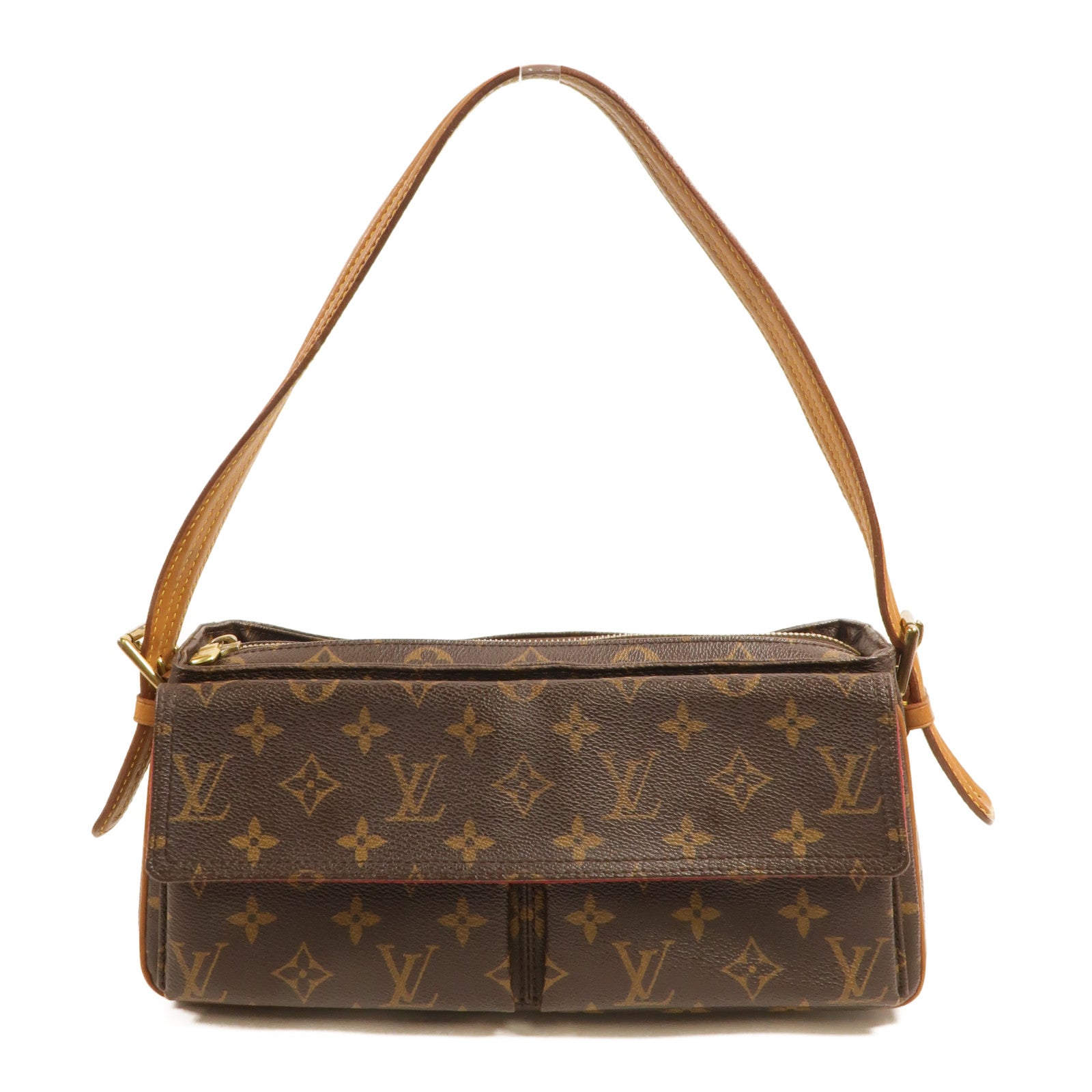 LOUIS VUITTON Monogram Viva Cite MM金扣肩背袋