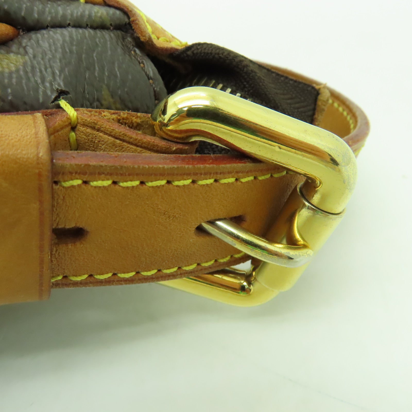 LOUIS VUITTON 【激減優惠】Monogram Tulum GM金扣肩背袋棕色