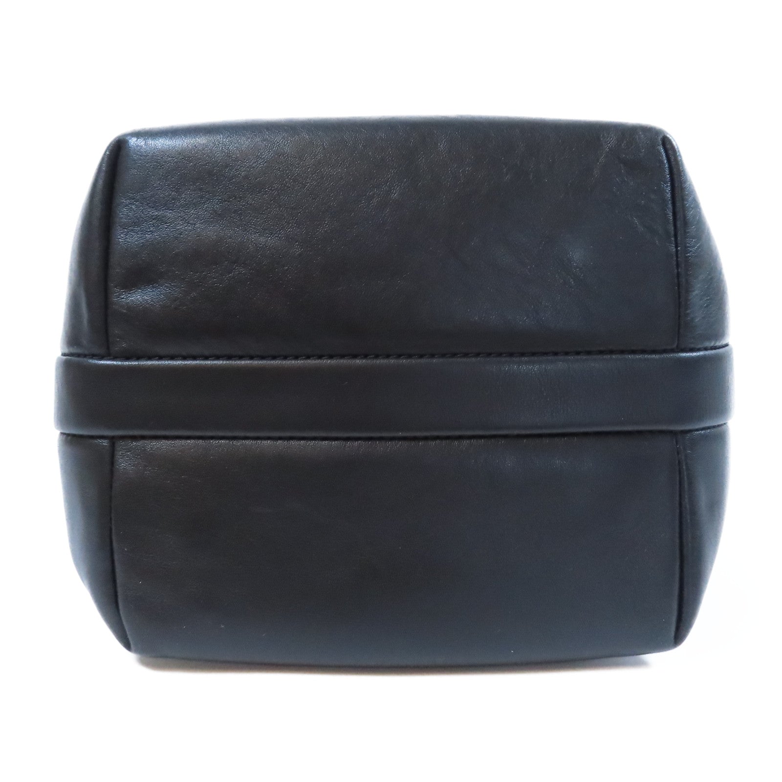 MARC JACOBS 【激減優惠】牛皮皮革2 Way Shoulder Bag銀扣手挽肩背兩用袋黑色