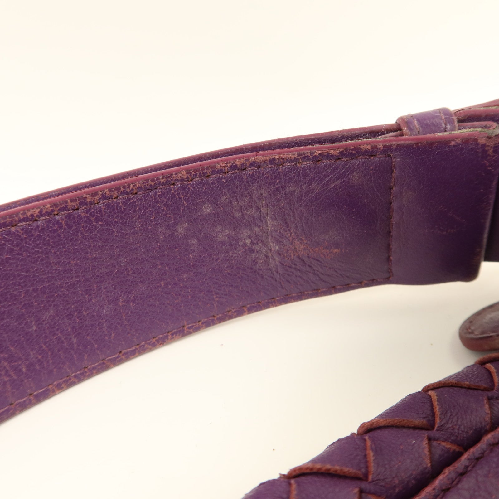 BOTTEGA VENETA 羊皮皮革Shoulder Bag銀扣肩背袋