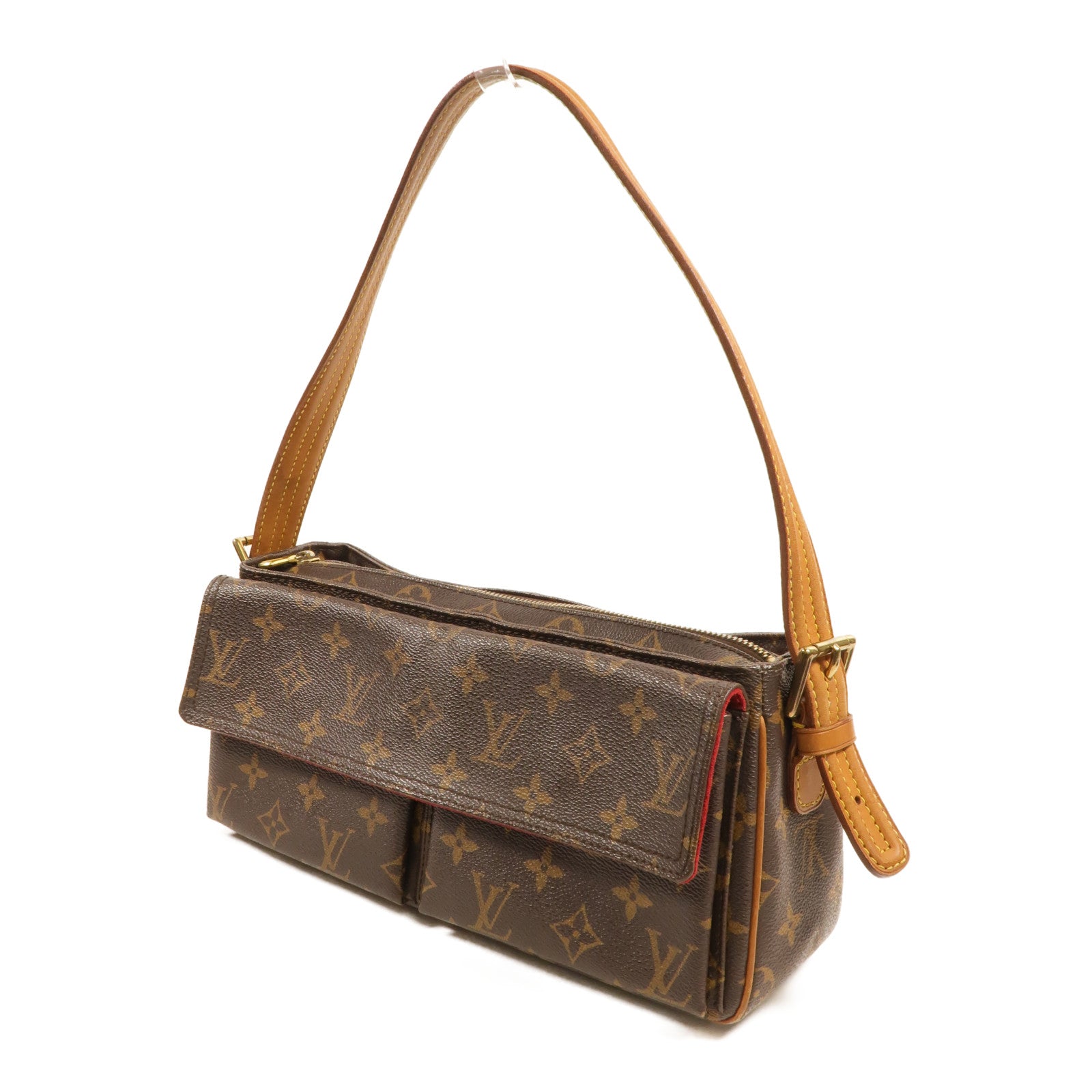LOUIS VUITTON Monogram Viva Cite MM金扣肩背袋